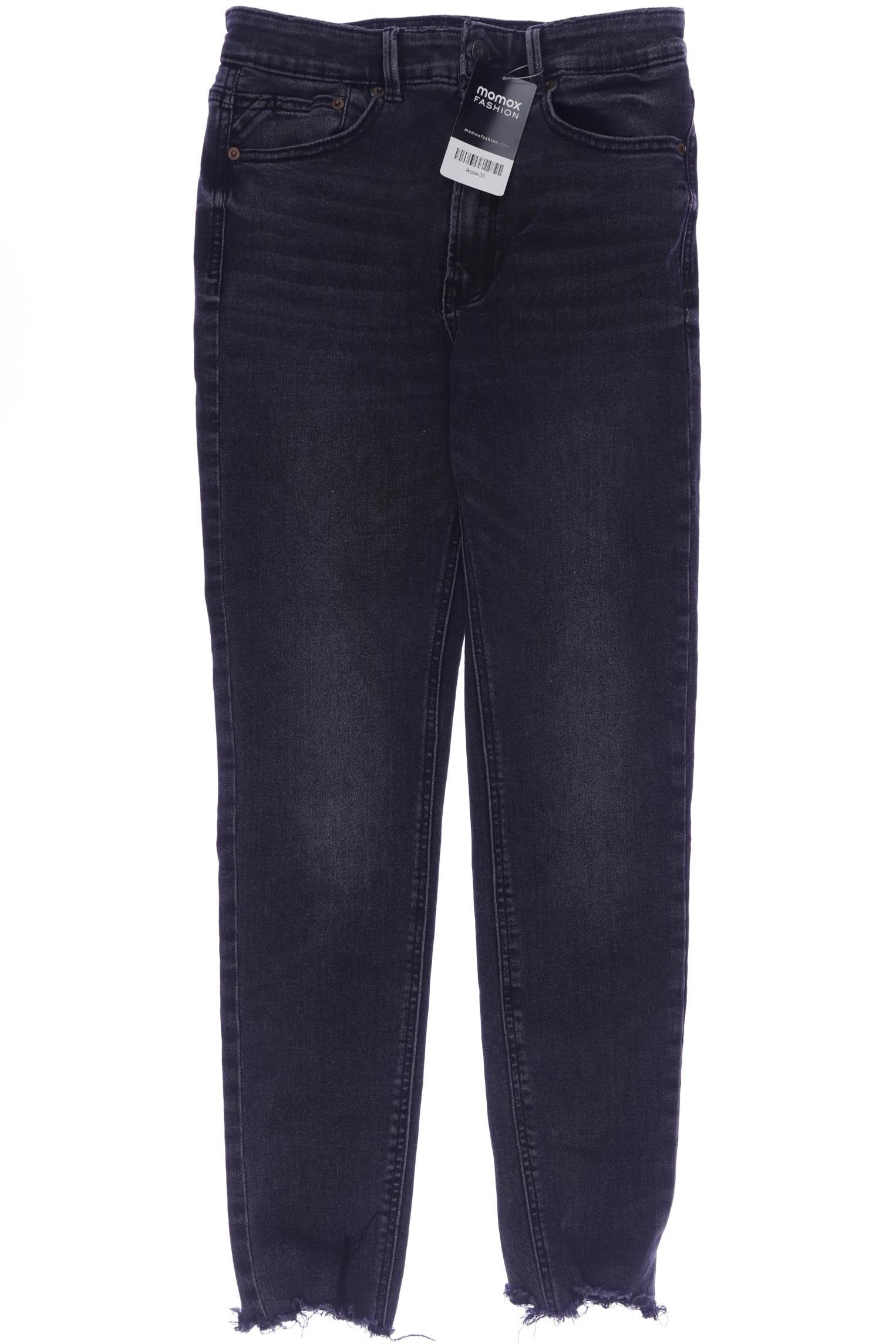 

Stradivarius Damen Jeans, schwarz, Gr. 40