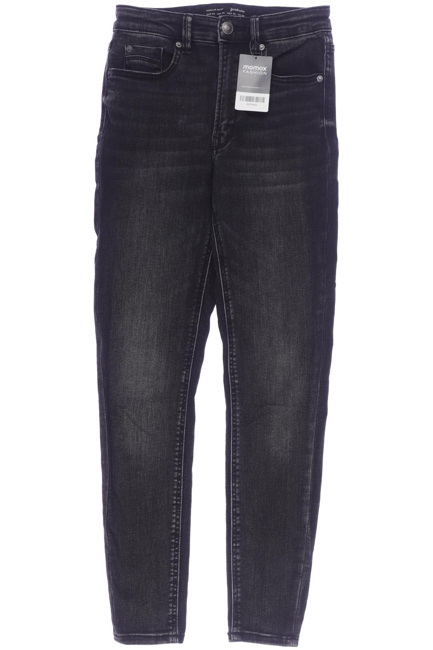 

Stradivarius Damen Jeans, grau, Gr. 36
