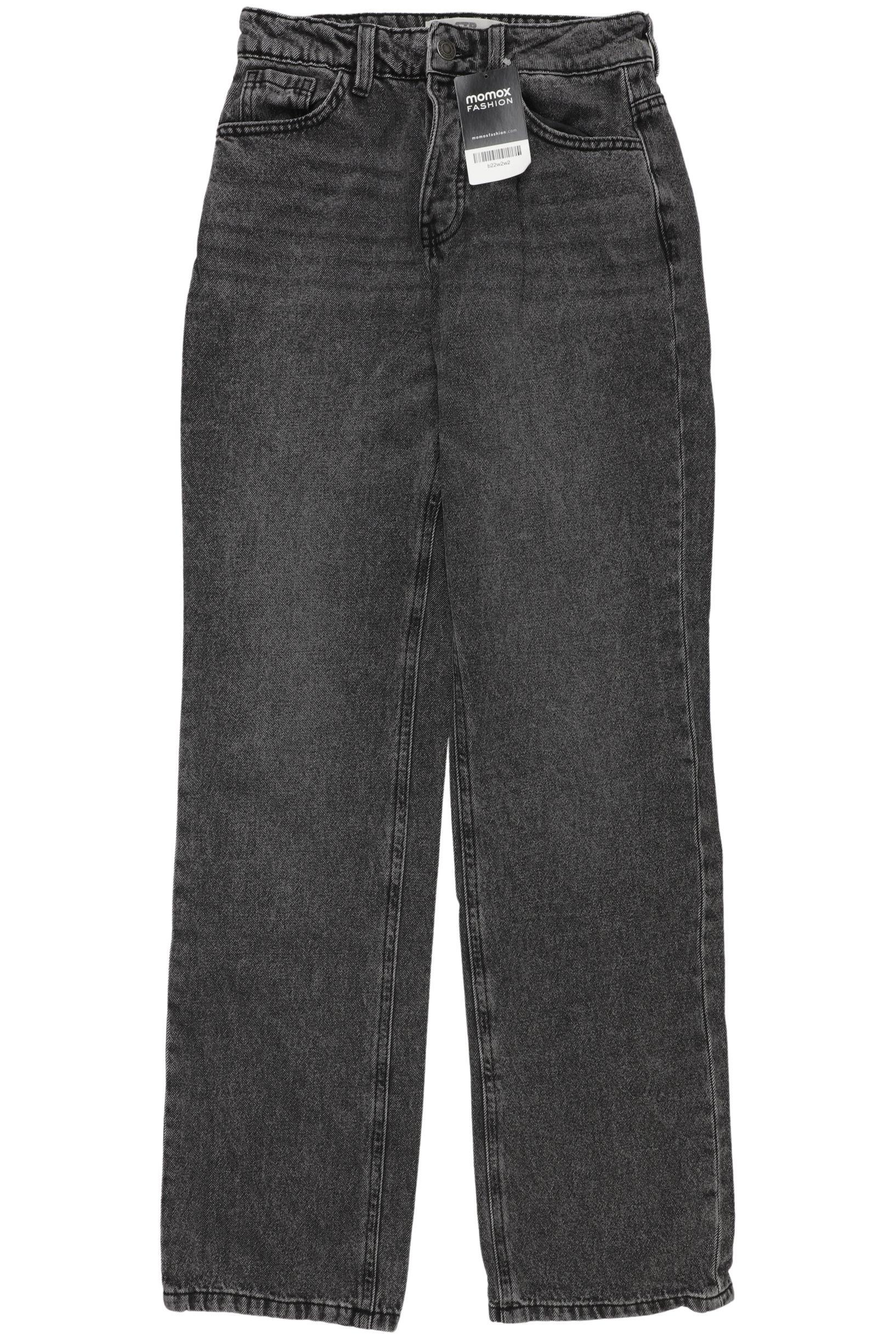 

Stradivarius Damen Jeans, grau, Gr. 34