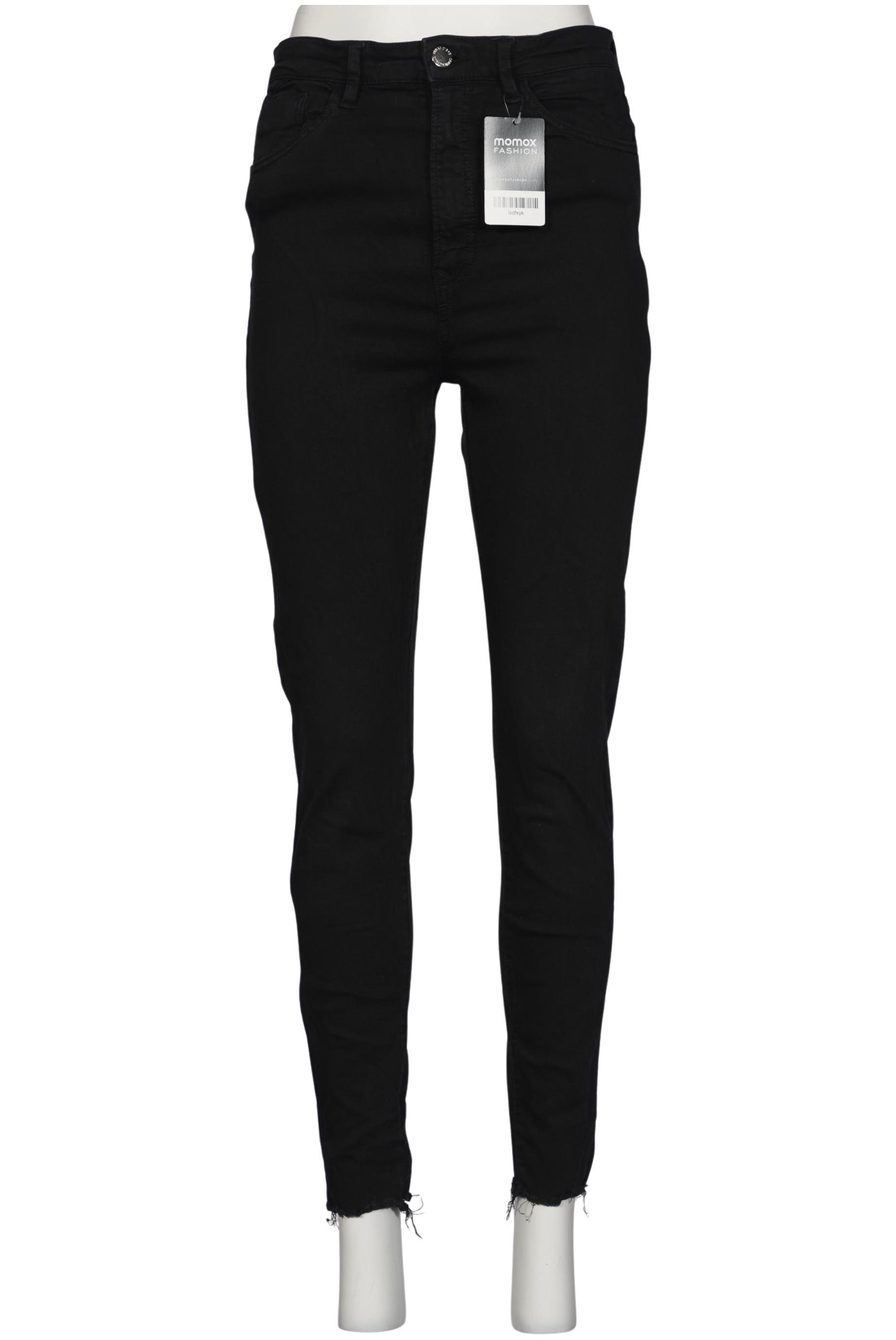 

Stradivarius Damen Jeans, schwarz, Gr. 40