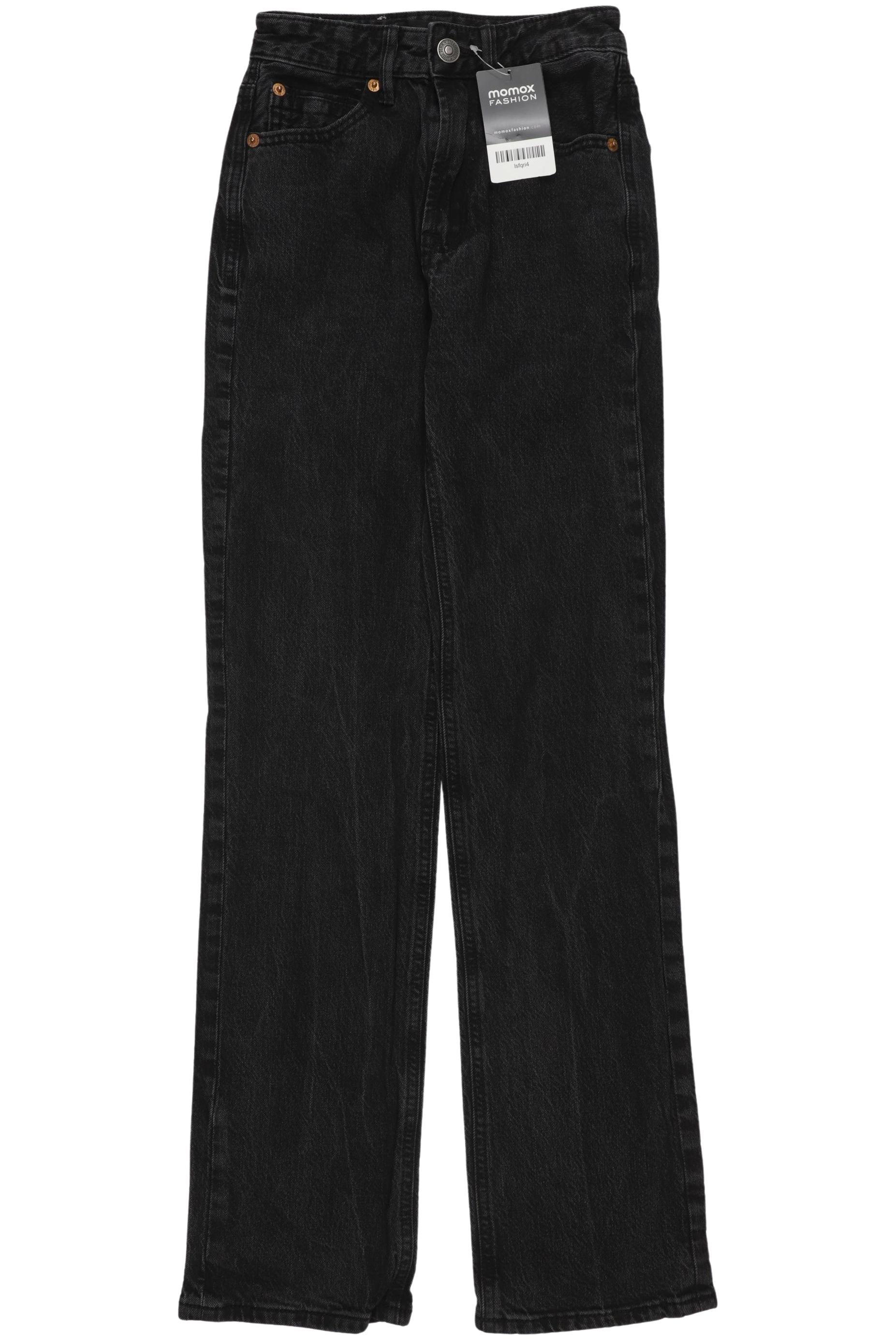 

Stradivarius Damen Jeans, schwarz, Gr. 32