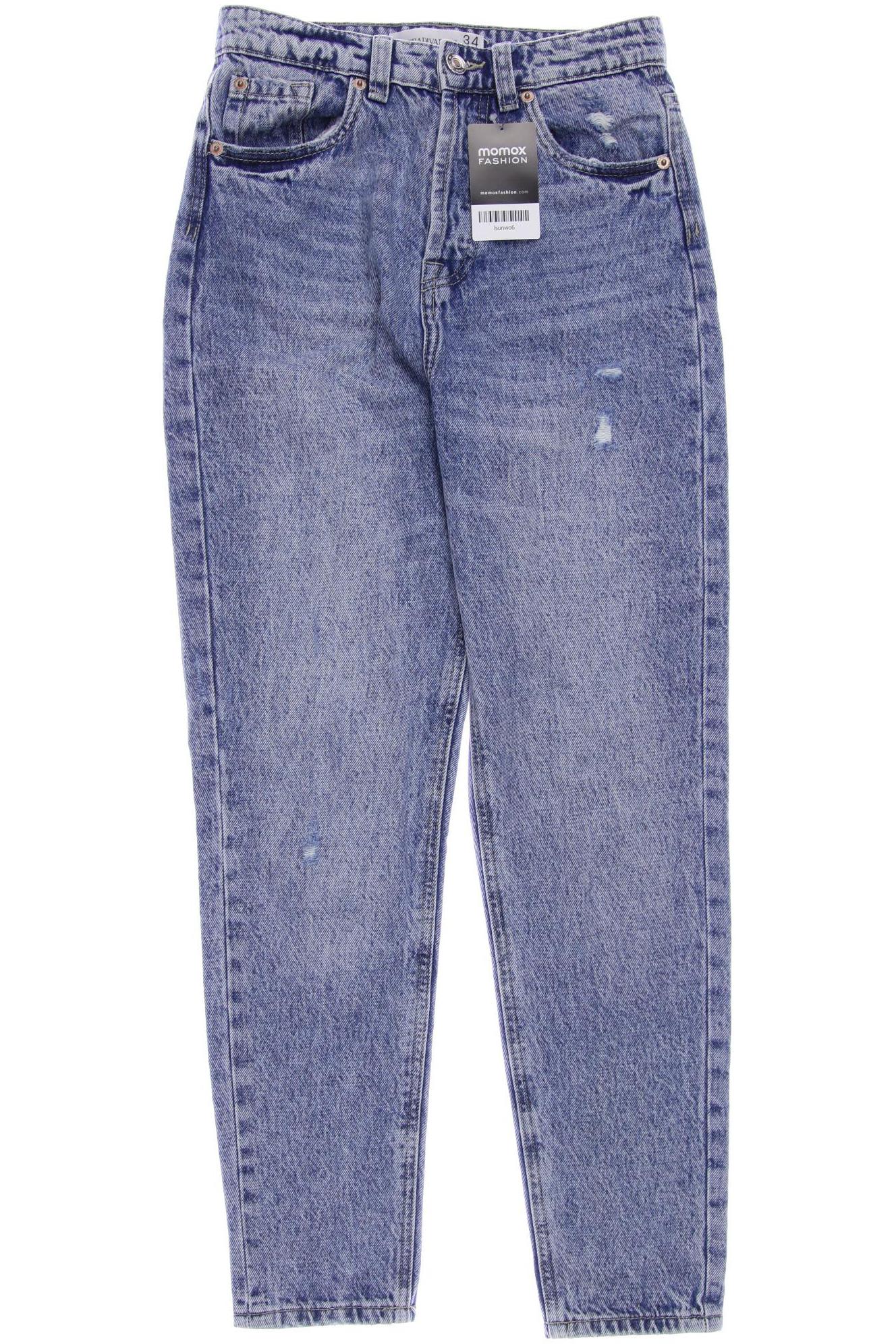 

Stradivarius Damen Jeans, blau