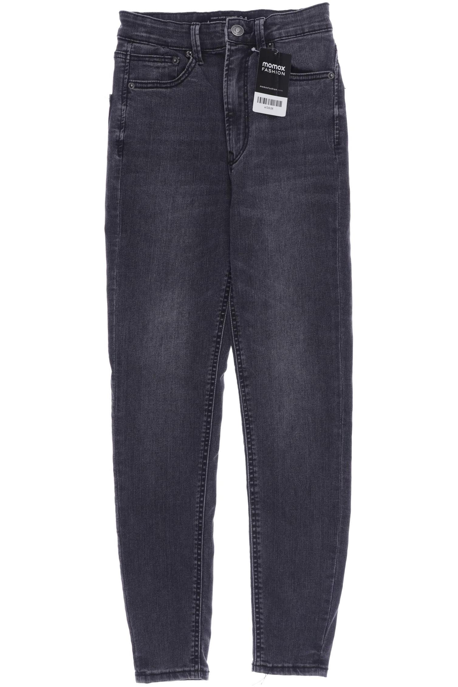 

Stradivarius Damen Jeans, grau, Gr. 34