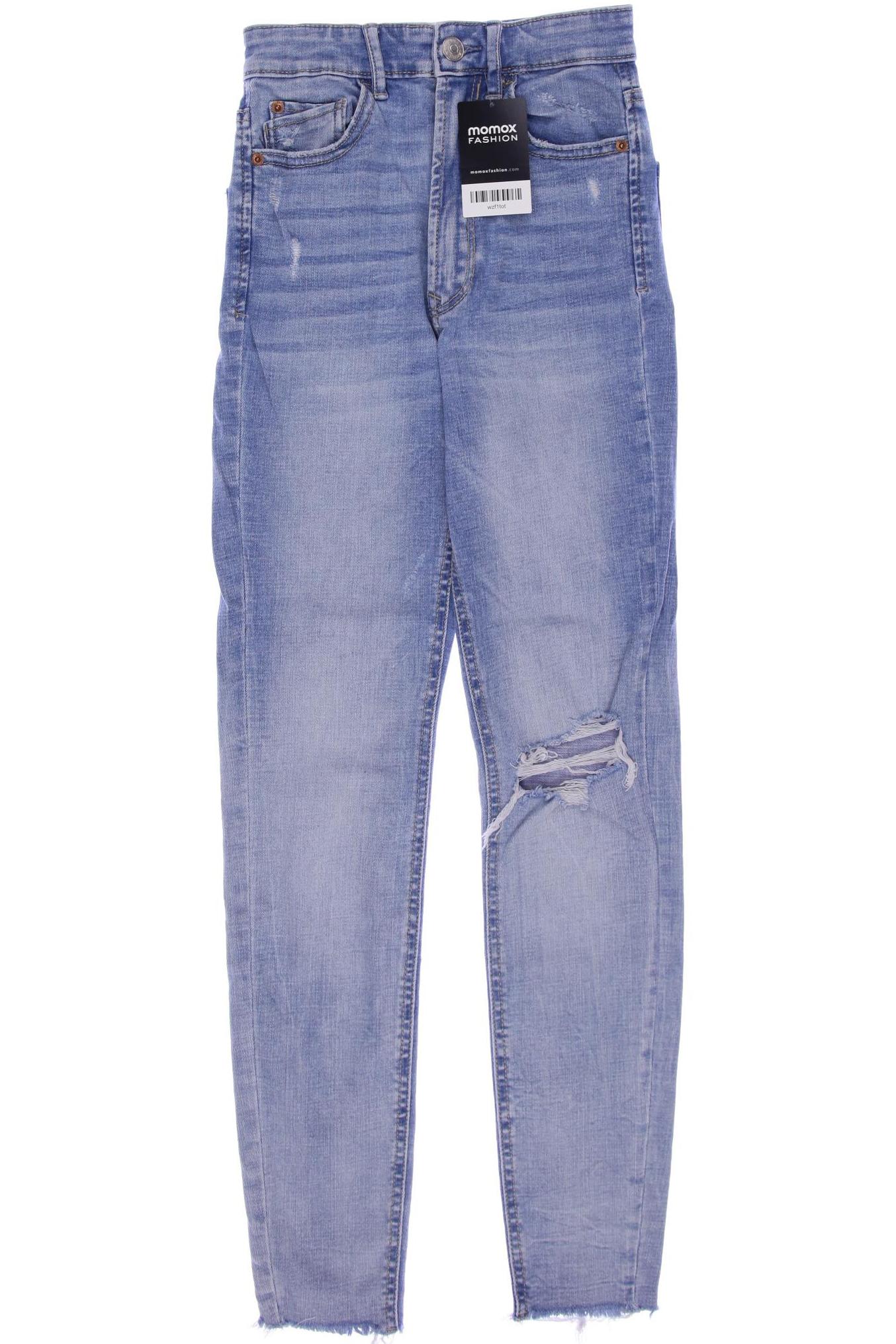 

Stradivarius Damen Jeans, blau, Gr. 34