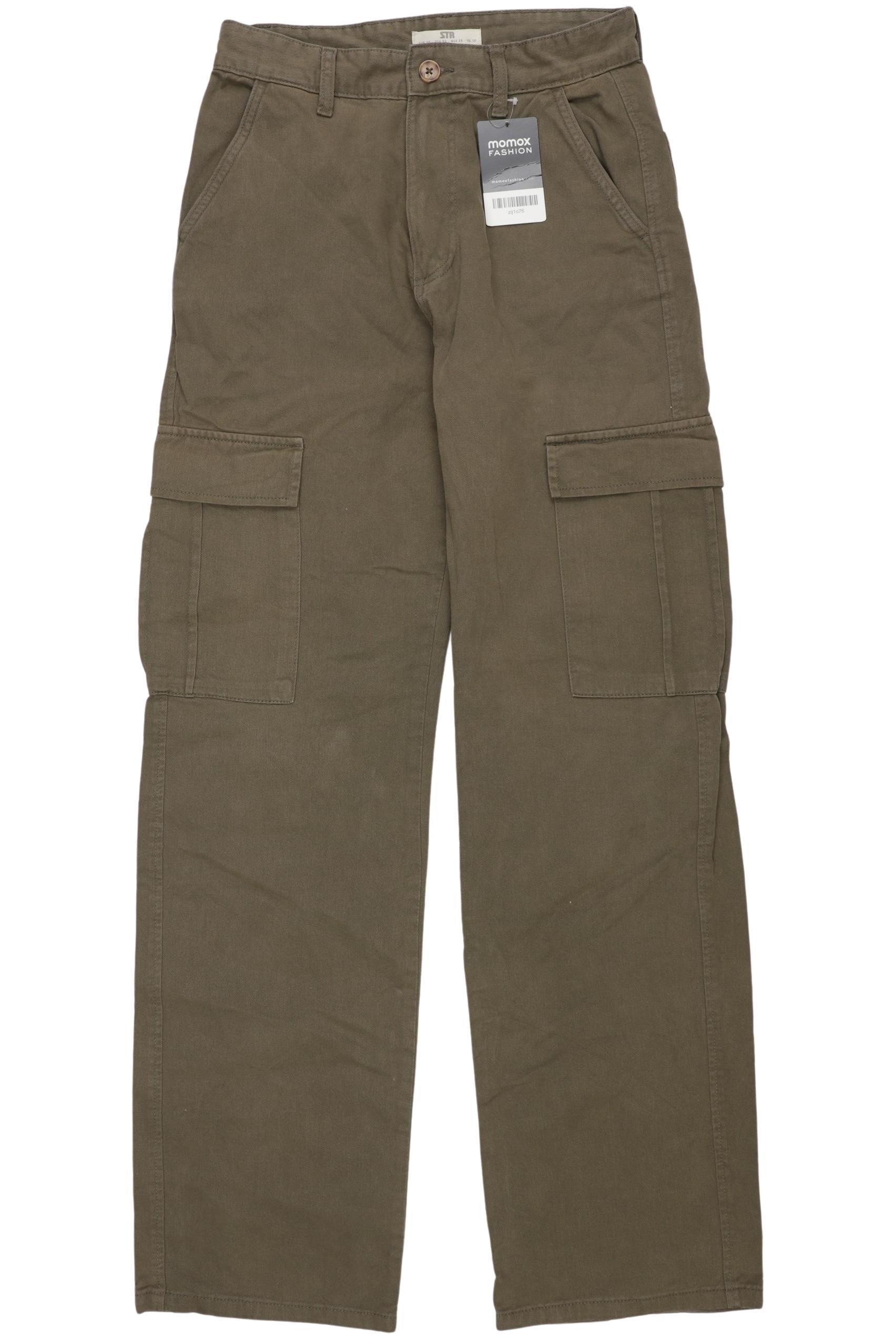 

Stradivarius Damen Jeans, grün, Gr. 38