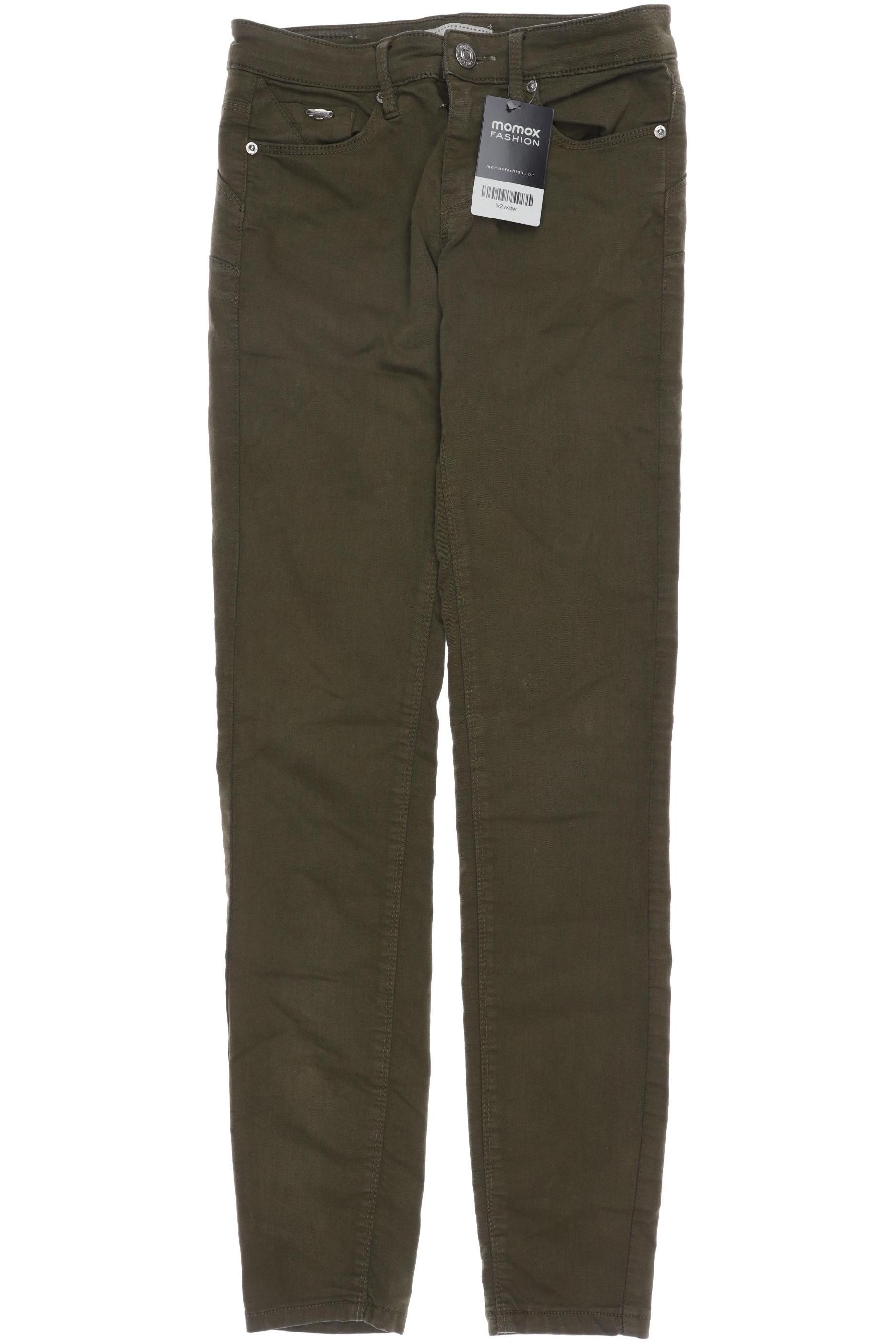 

Stradivarius Damen Jeans, grün, Gr. 34