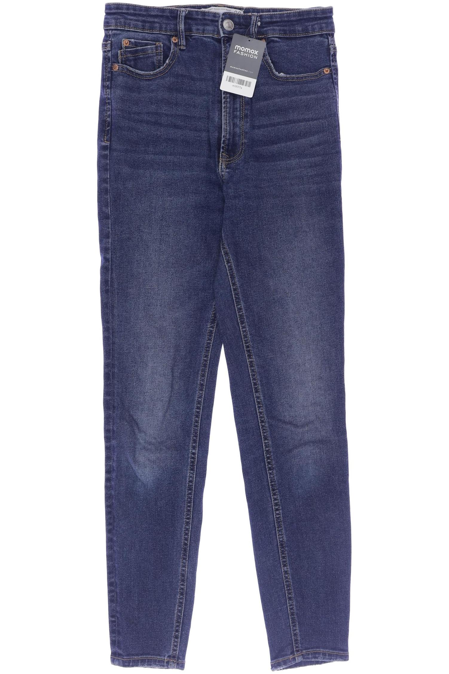 

Stradivarius Damen Jeans, marineblau, Gr. 38