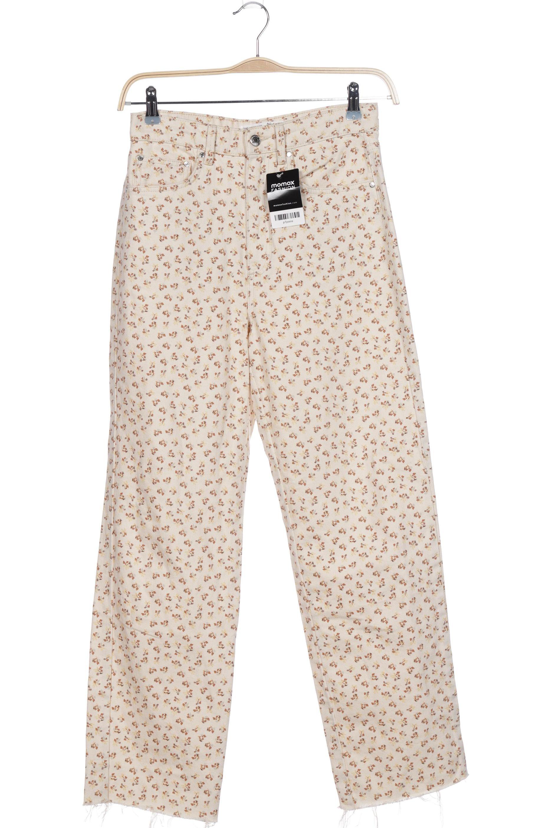 

Stradivarius Damen Jeans, cremeweiß, Gr. 38