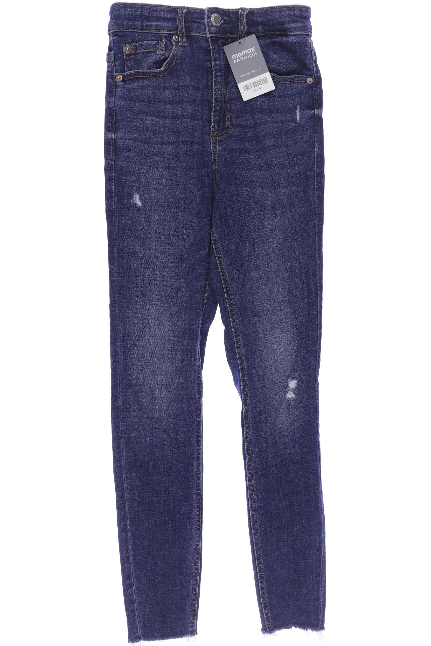 

Stradivarius Damen Jeans, marineblau, Gr. 34