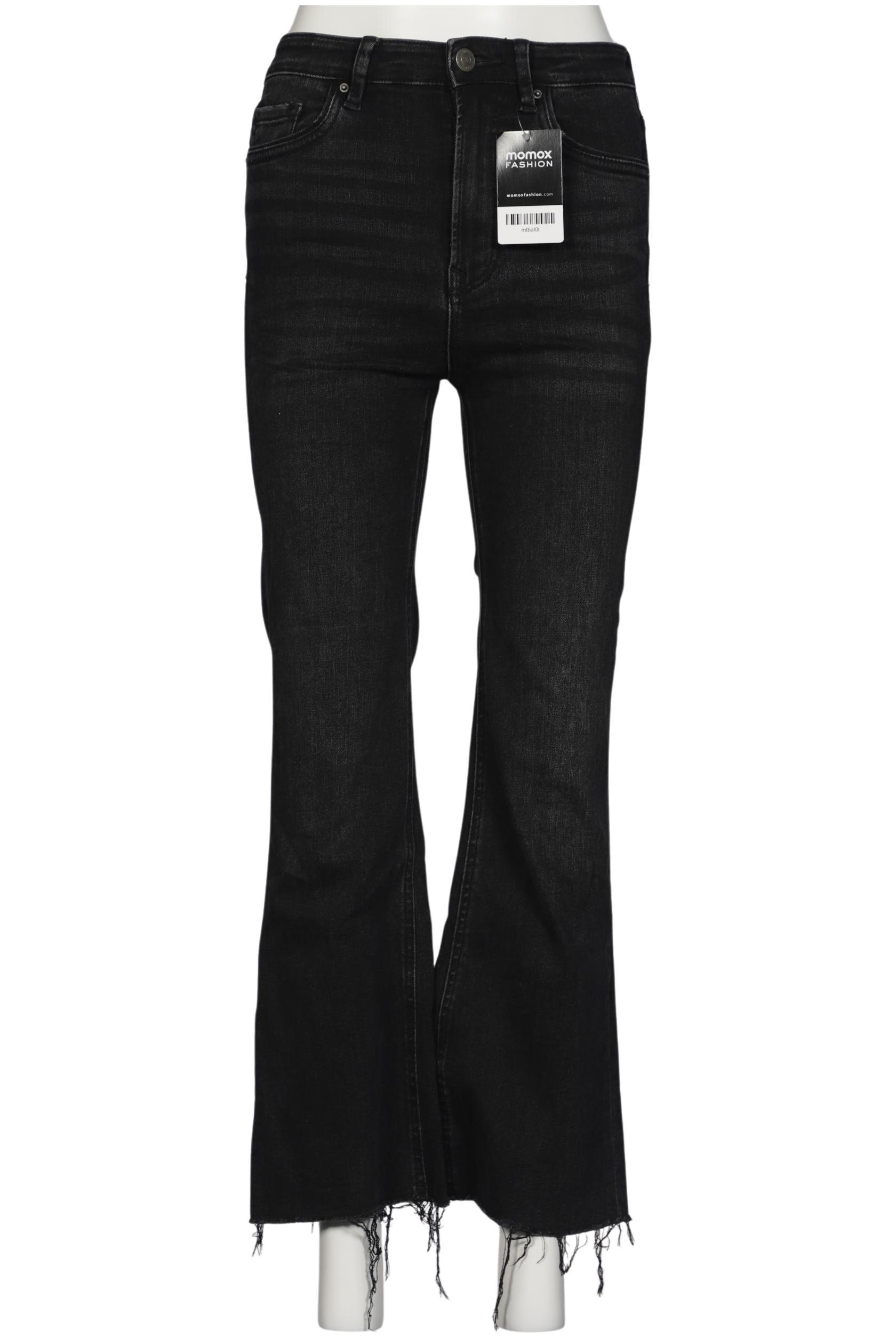 

Stradivarius Damen Jeans, schwarz, Gr. 36