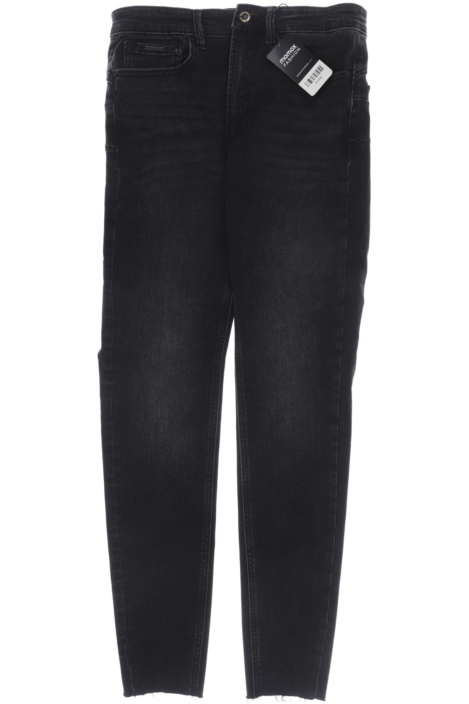 

Stradivarius Damen Jeans, schwarz, Gr. 40
