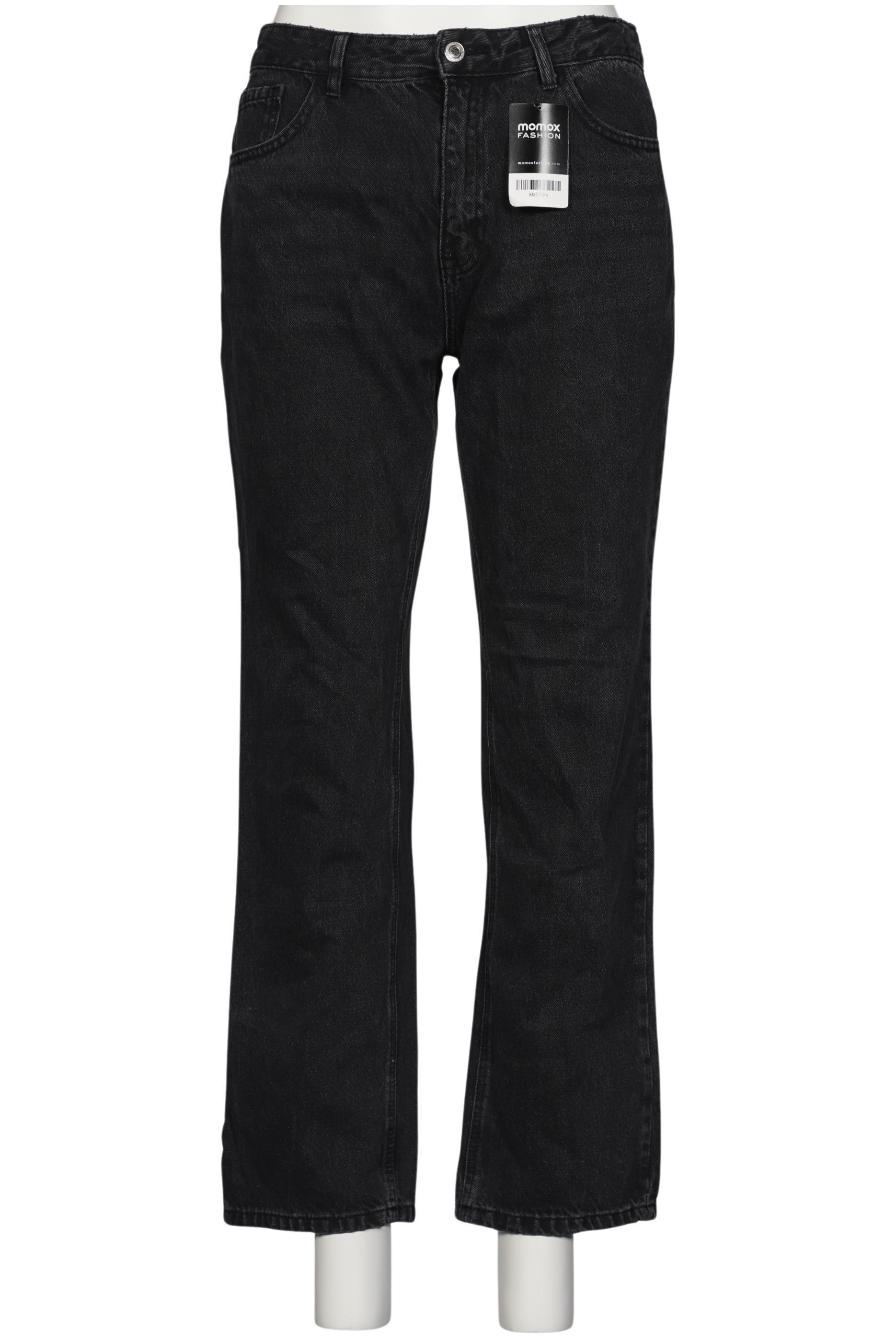 

Stradivarius Damen Jeans, schwarz, Gr. 42