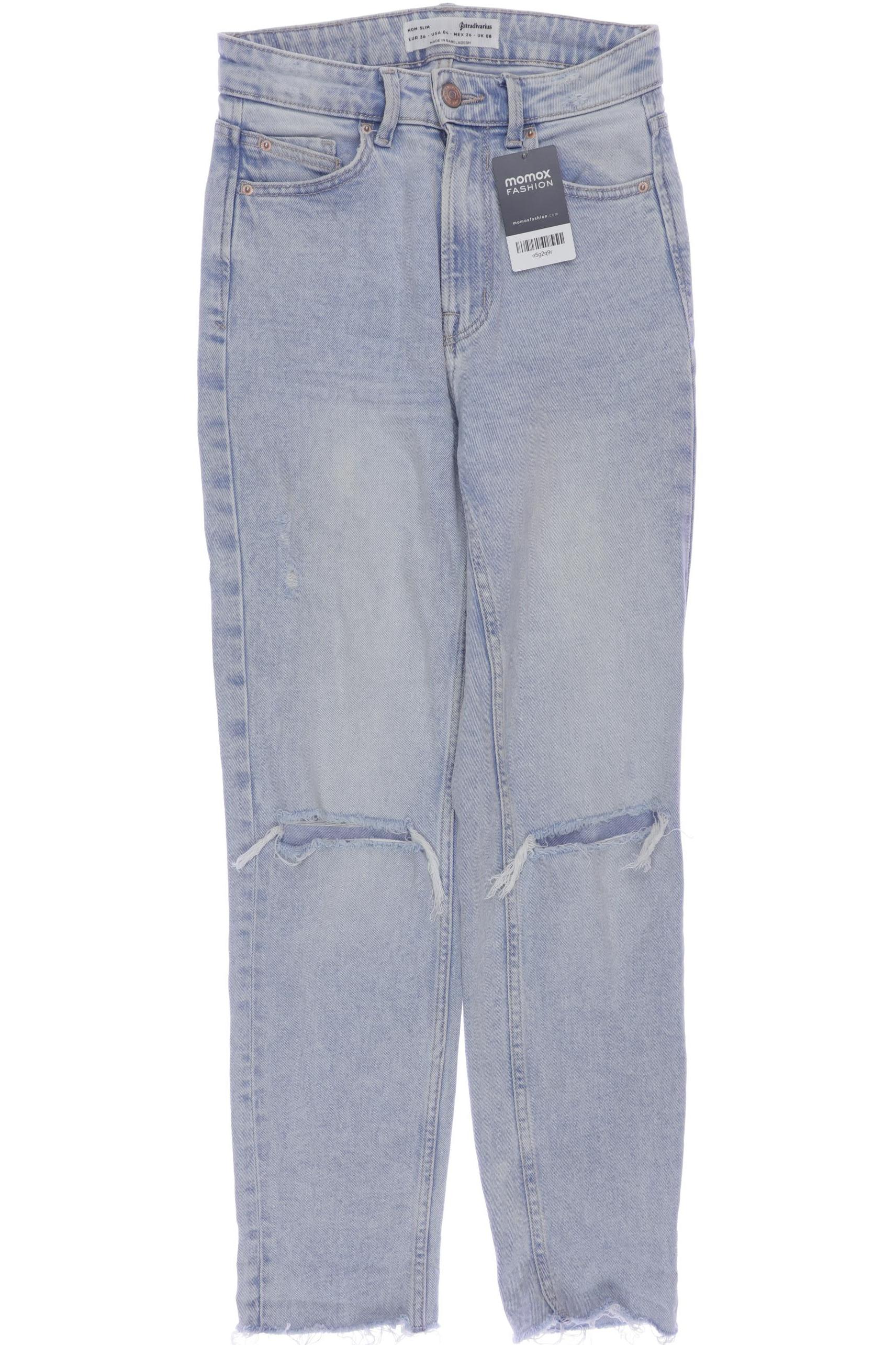

Stradivarius Damen Jeans, hellblau, Gr. 36