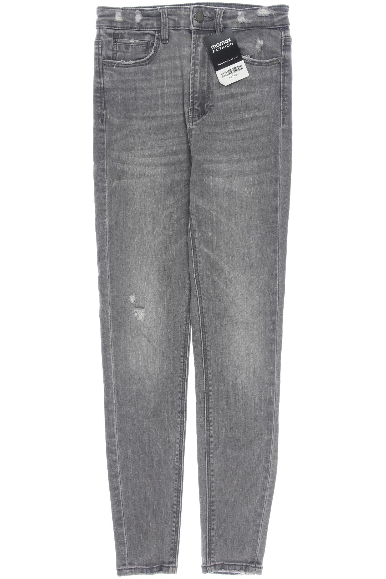 

Stradivarius Damen Jeans, grau, Gr. 36