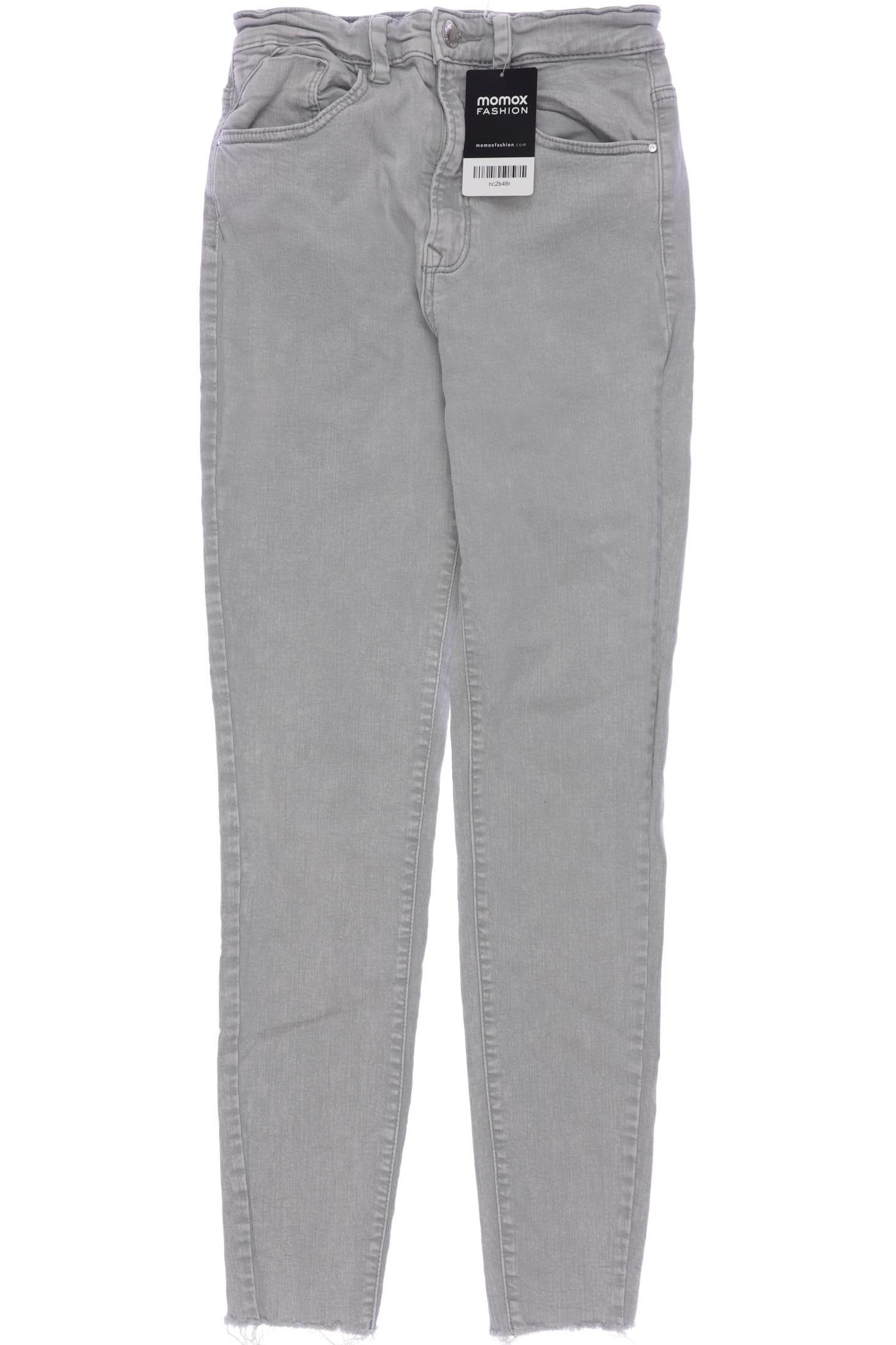 

Stradivarius Damen Jeans, grau, Gr. 36