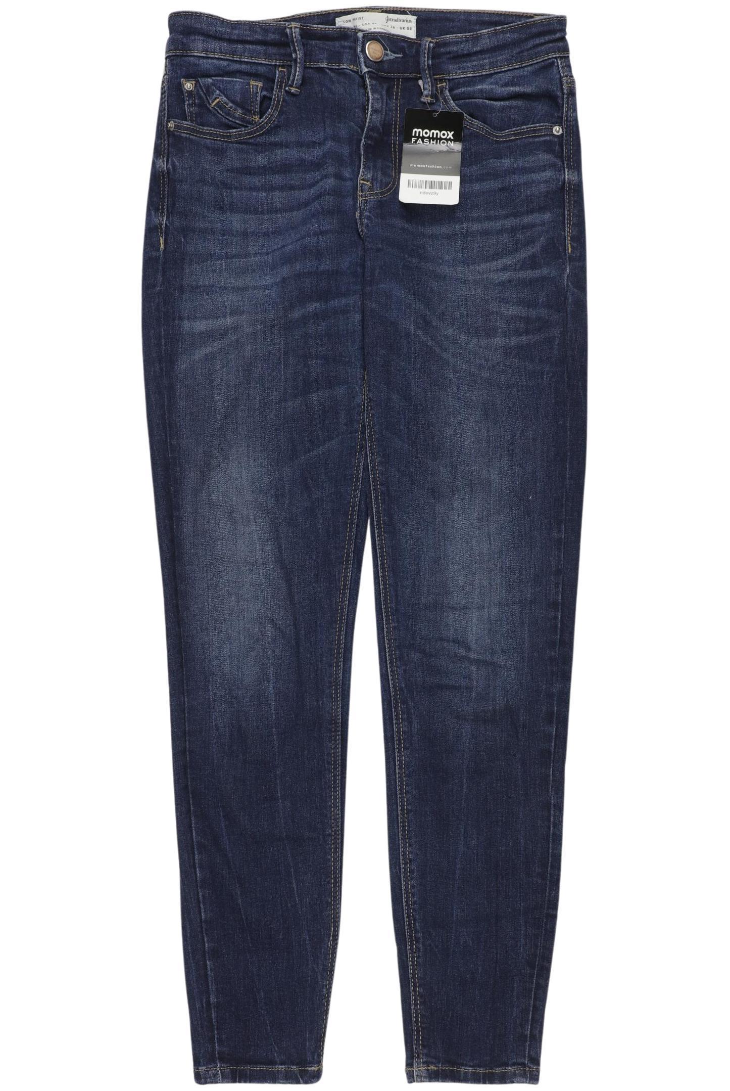 

Stradivarius Damen Jeans, marineblau, Gr. 36
