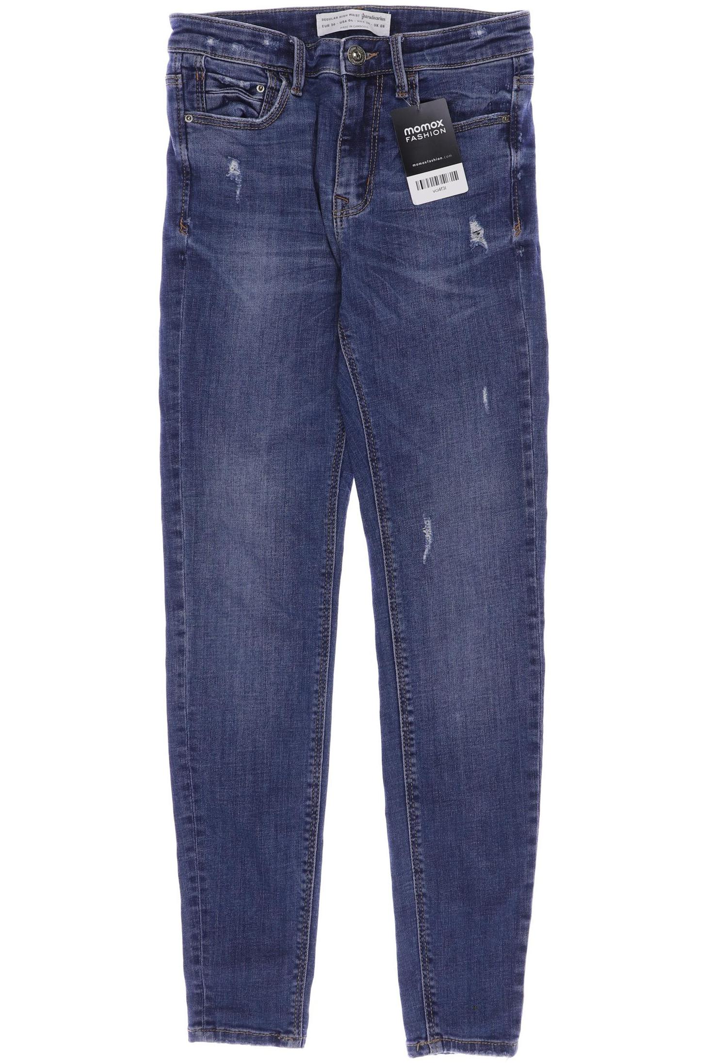 

Stradivarius Damen Jeans, blau