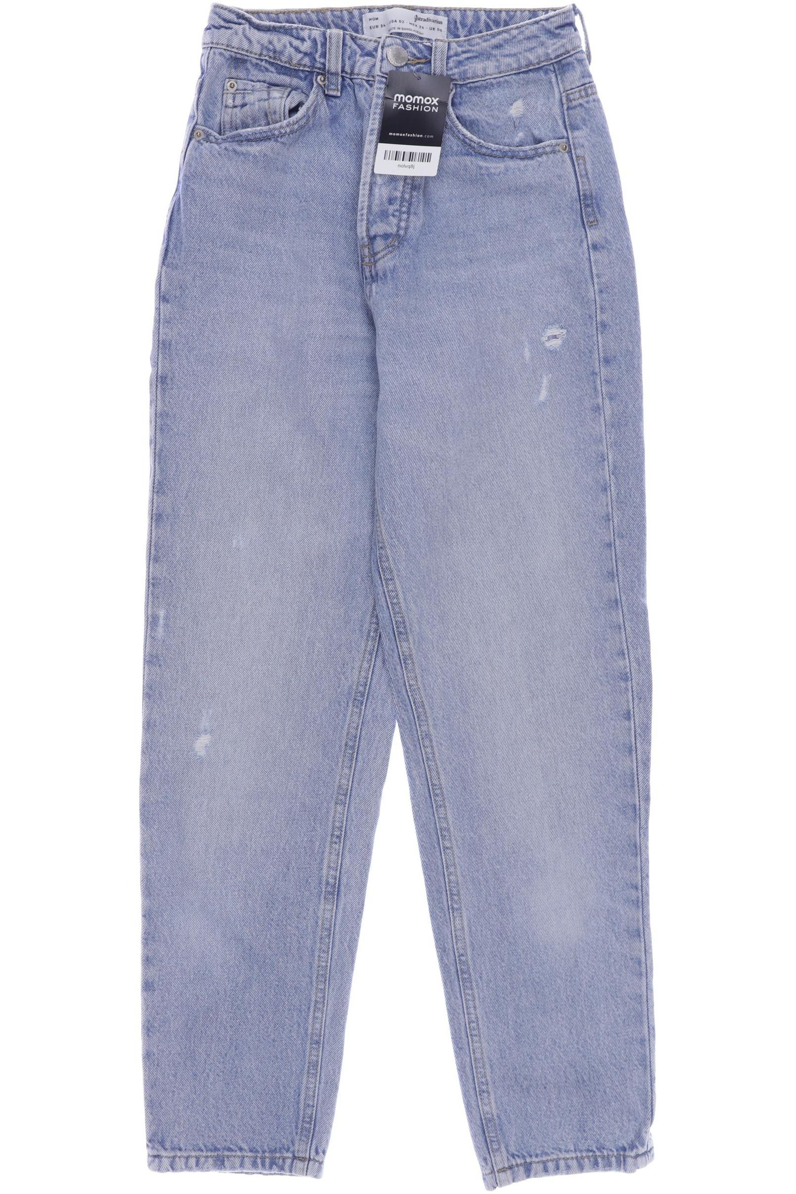 

Stradivarius Damen Jeans, hellblau