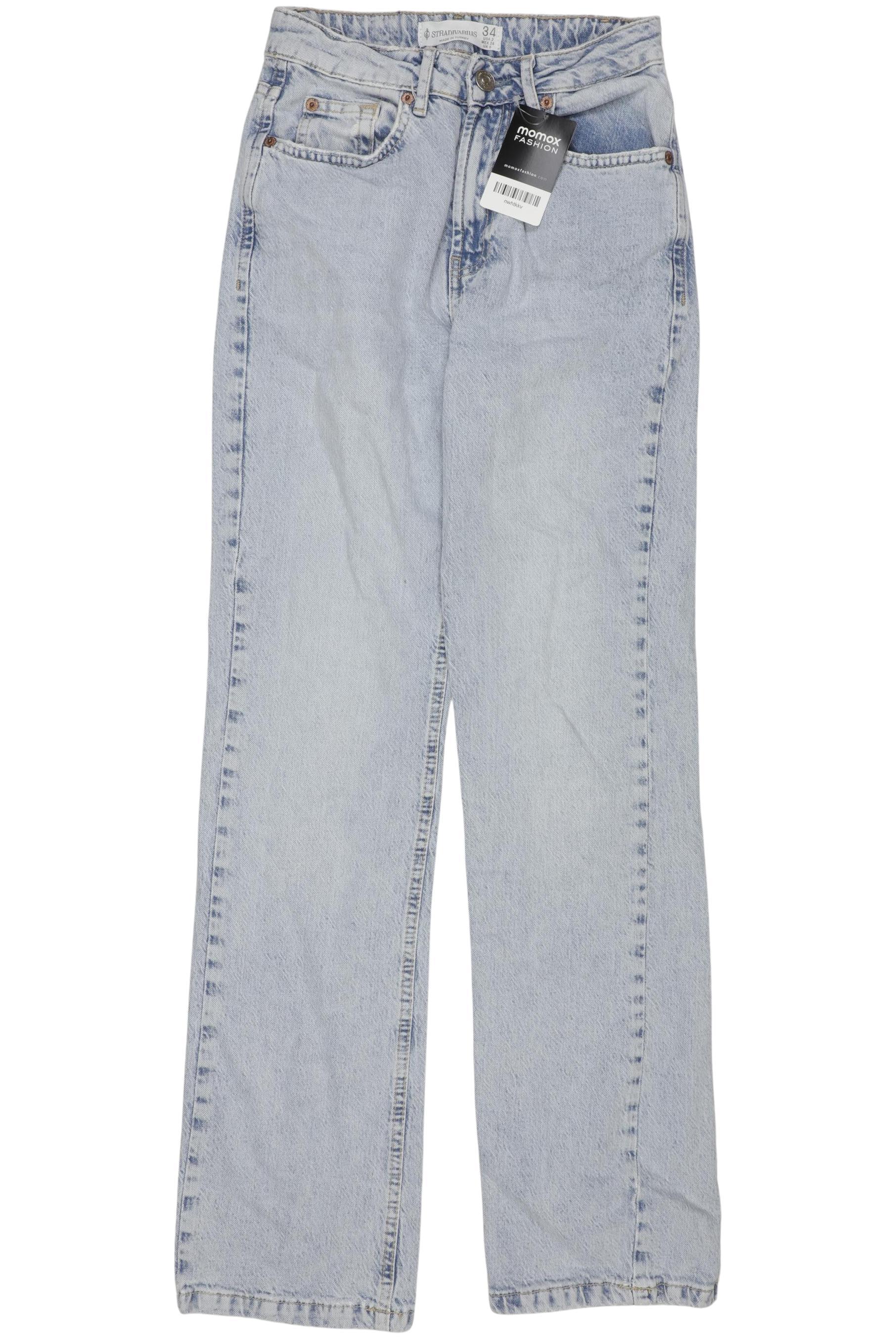 

Stradivarius Damen Jeans, hellblau, Gr. 34