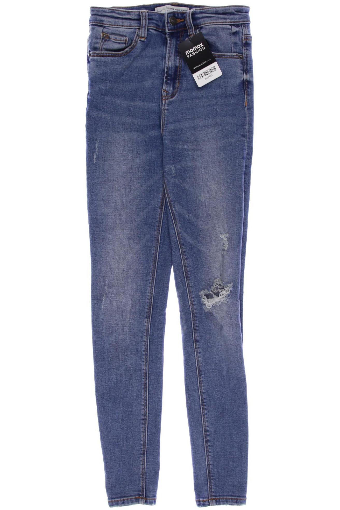 

Stradivarius Damen Jeans, marineblau, Gr. 36