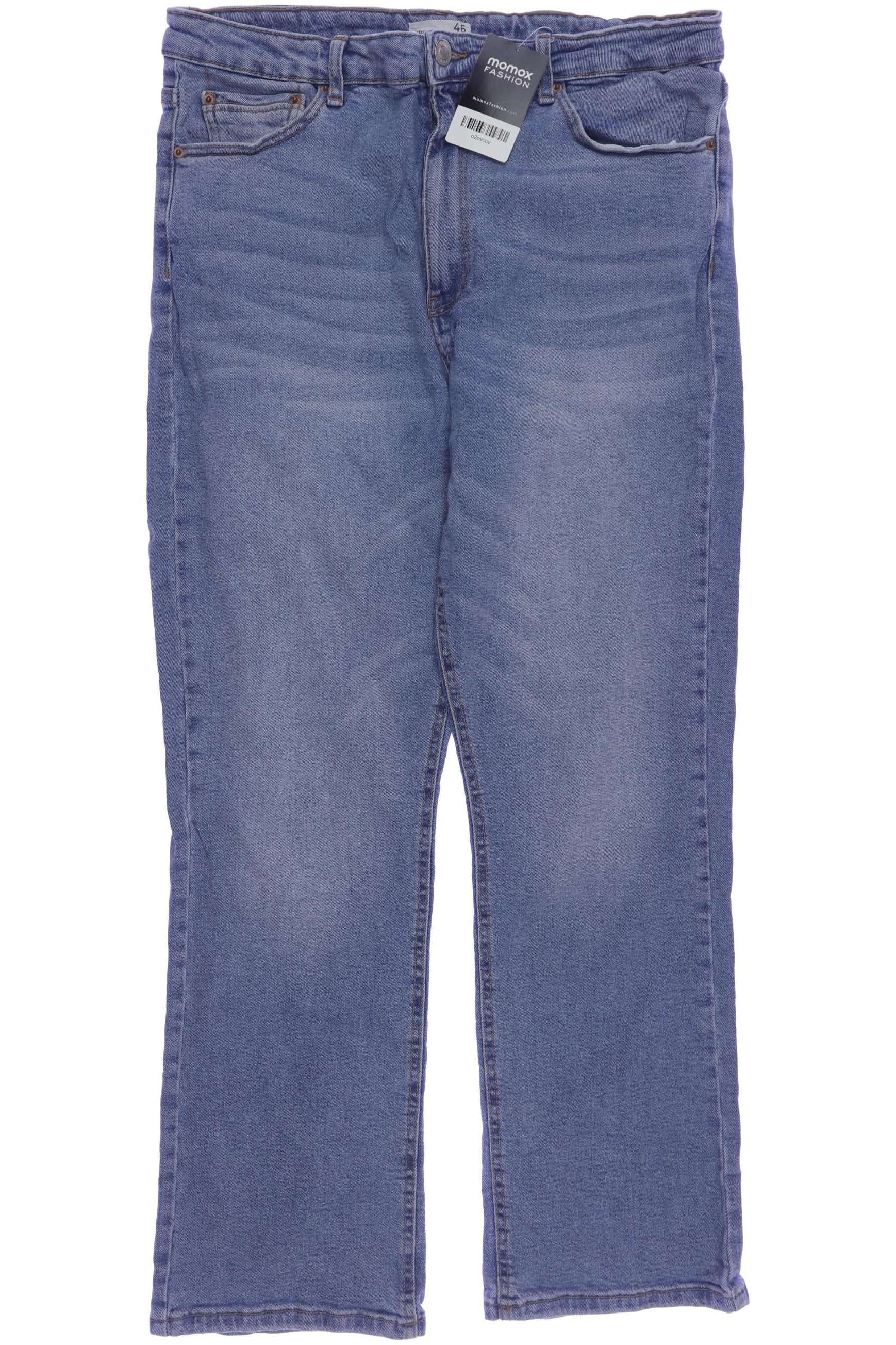 

Stradivarius Damen Jeans, blau, Gr. 46