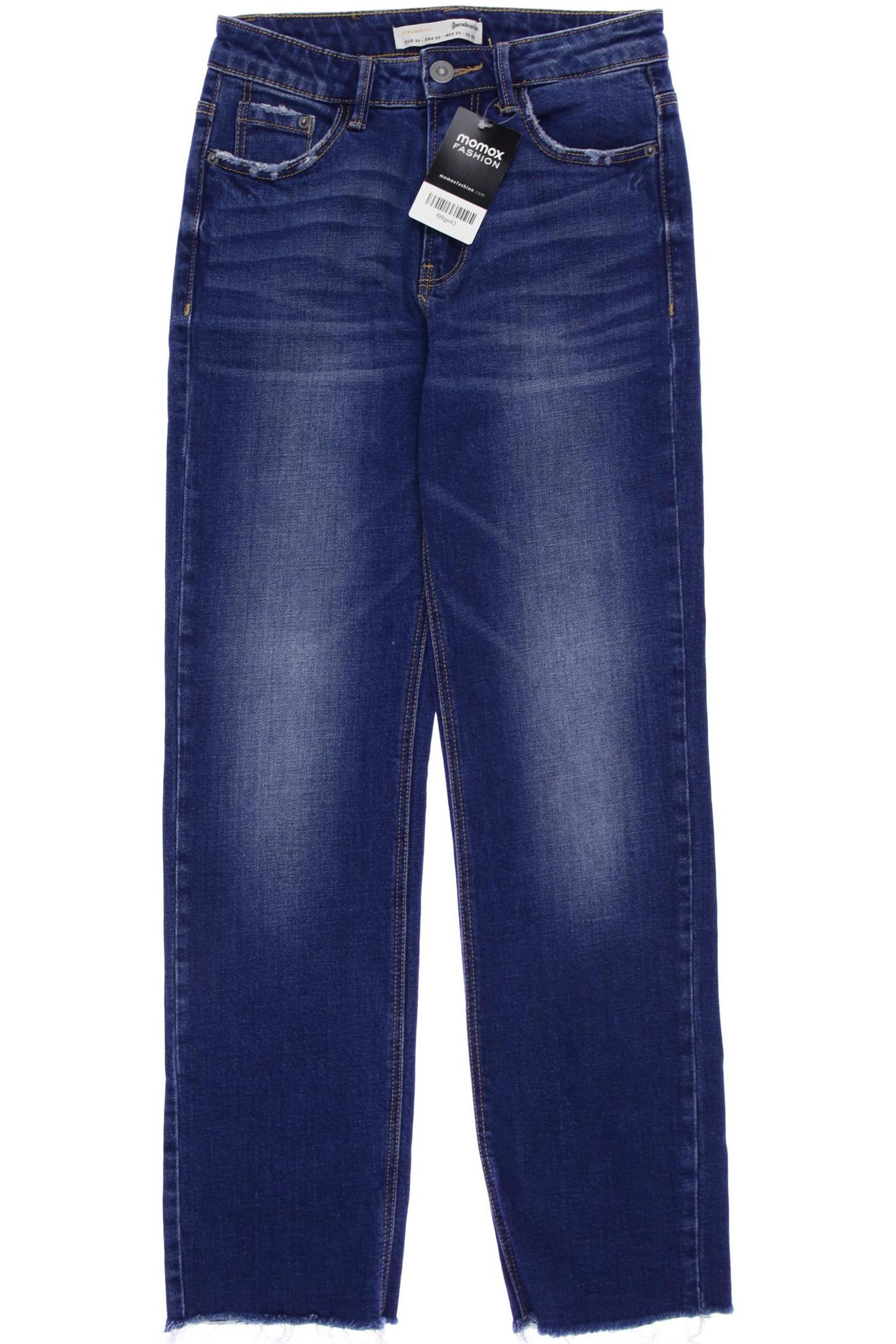 

Stradivarius Damen Jeans, blau, Gr. 34