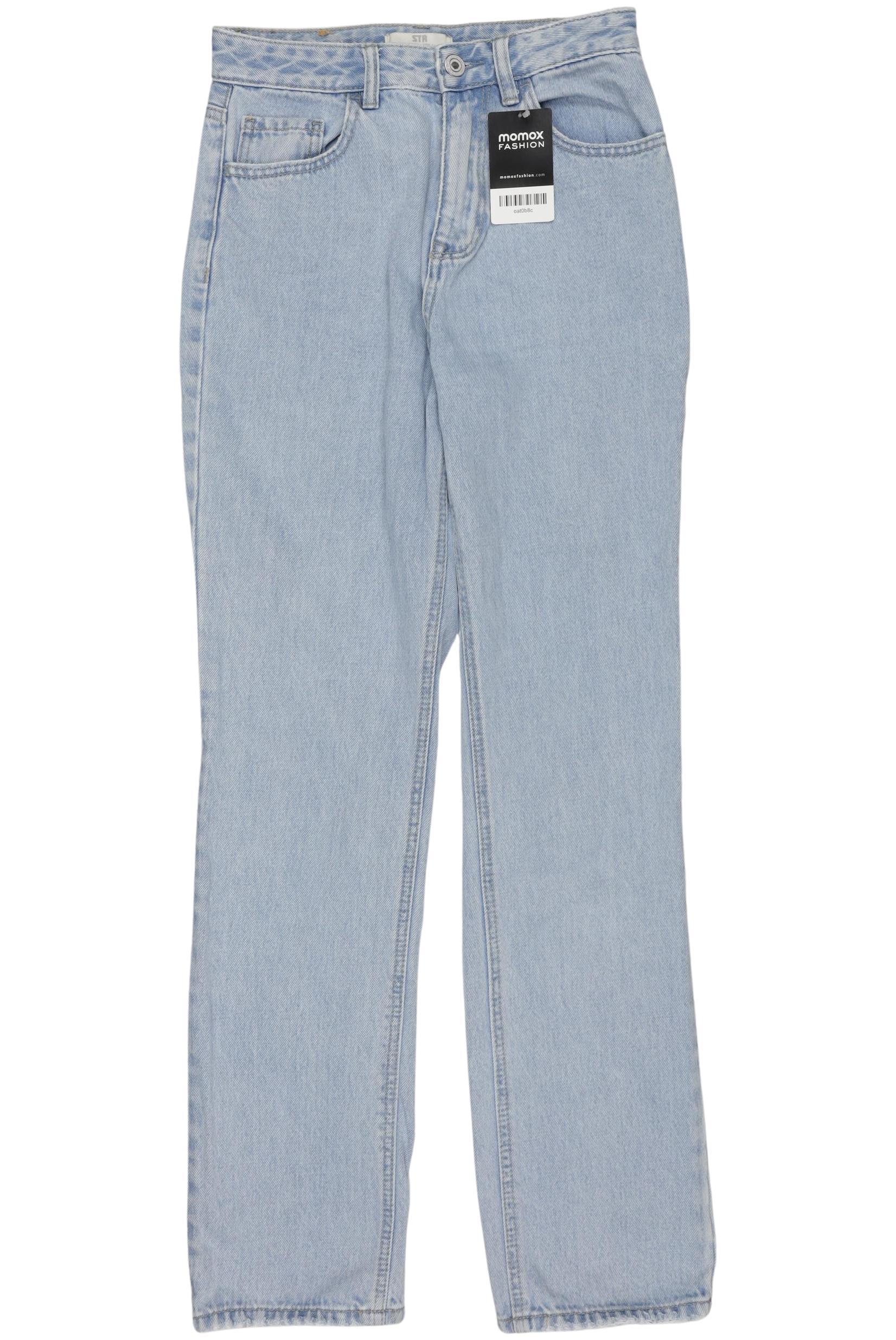 

Stradivarius Damen Jeans, hellblau, Gr. 34