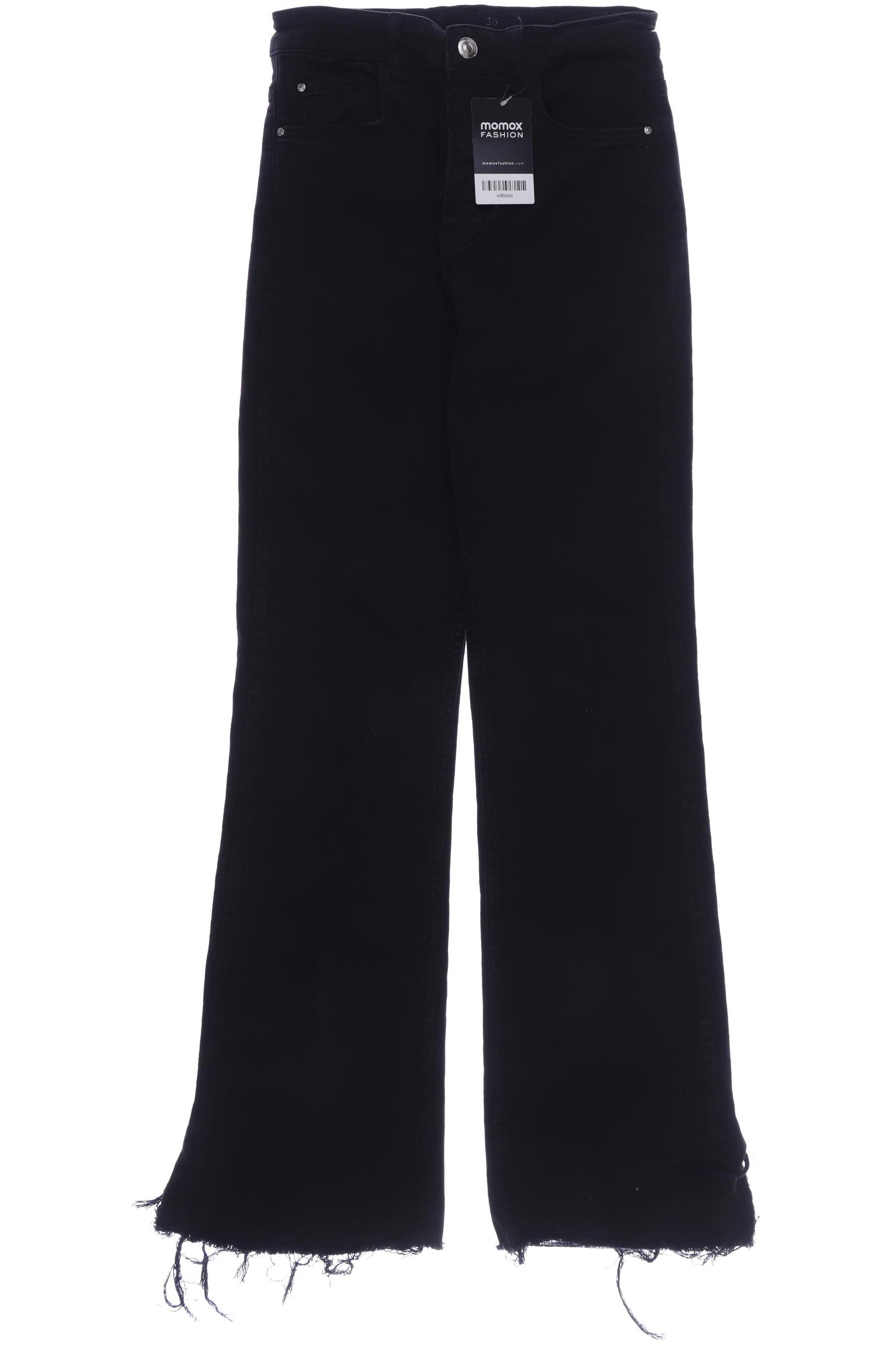 

Stradivarius Damen Jeans, schwarz