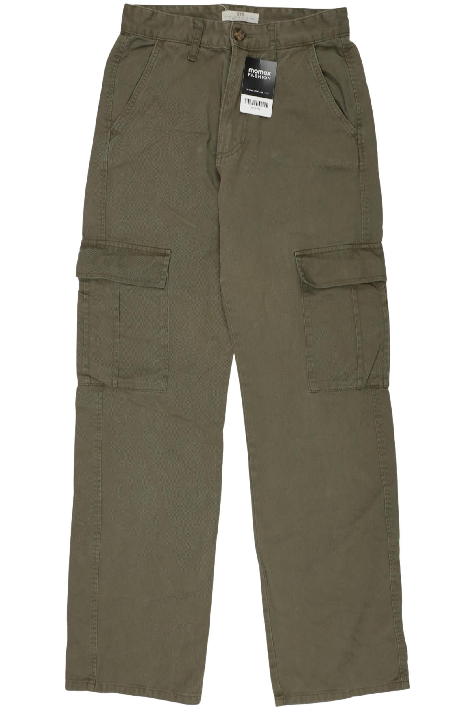 

Stradivarius Damen Jeans, grün, Gr. 38