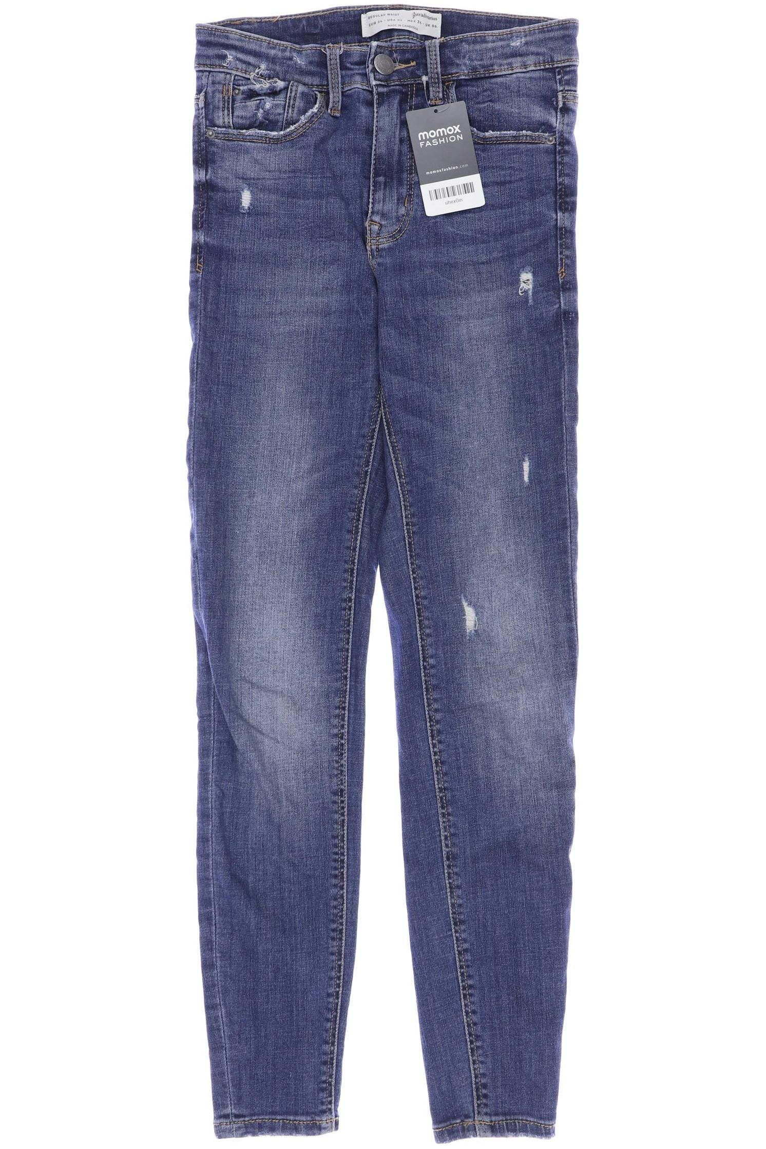 

Stradivarius Damen Jeans, blau, Gr. 34