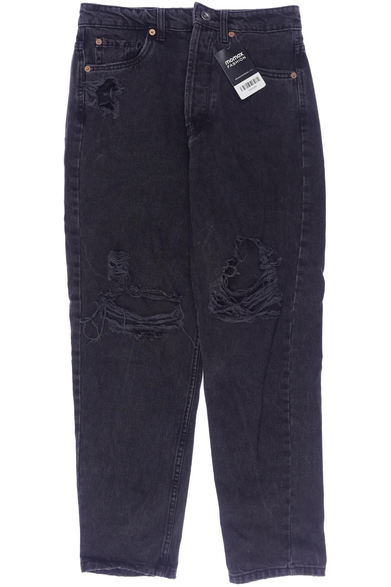 

Stradivarius Damen Jeans, grau, Gr. 40