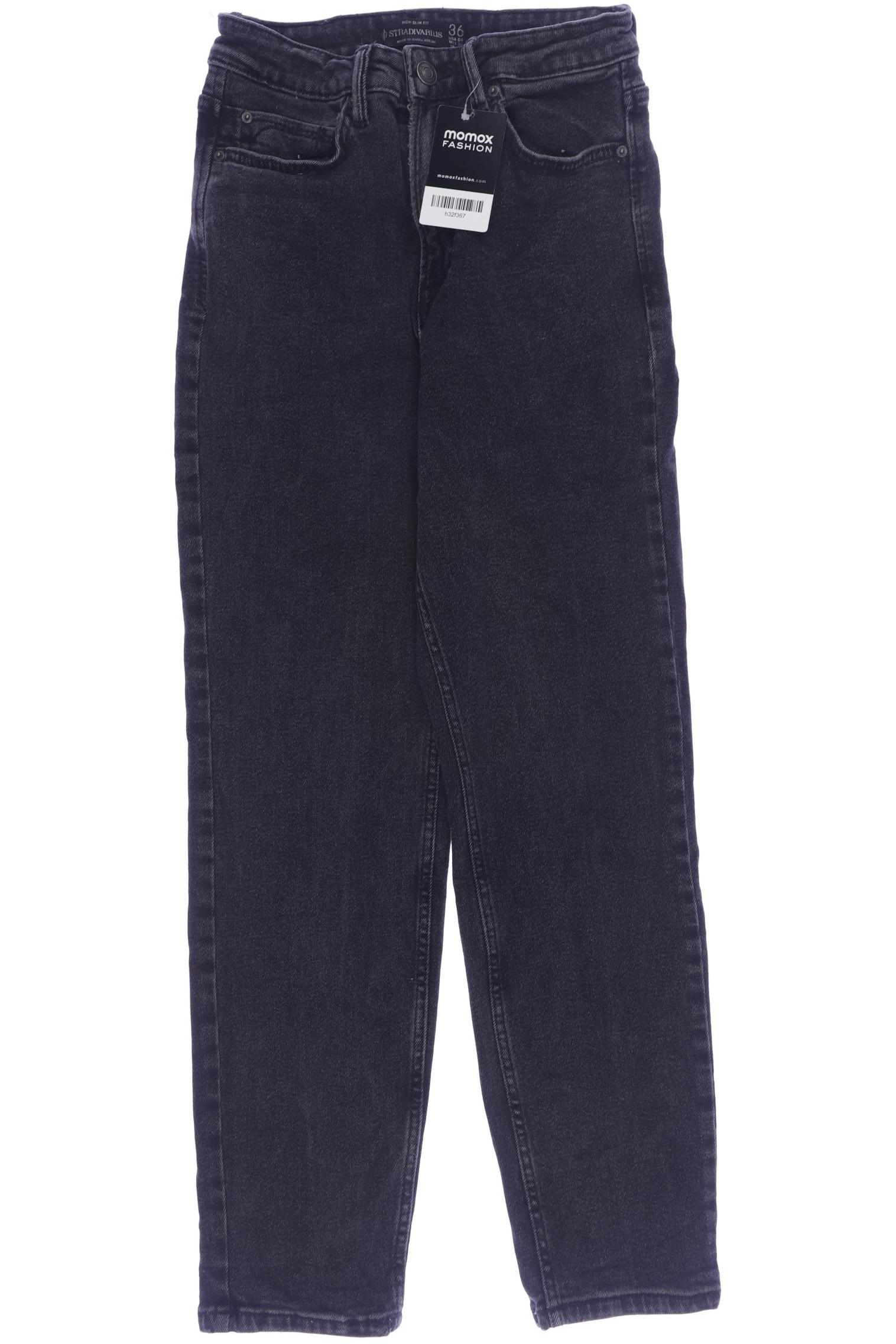

Stradivarius Damen Jeans, grau, Gr. 36