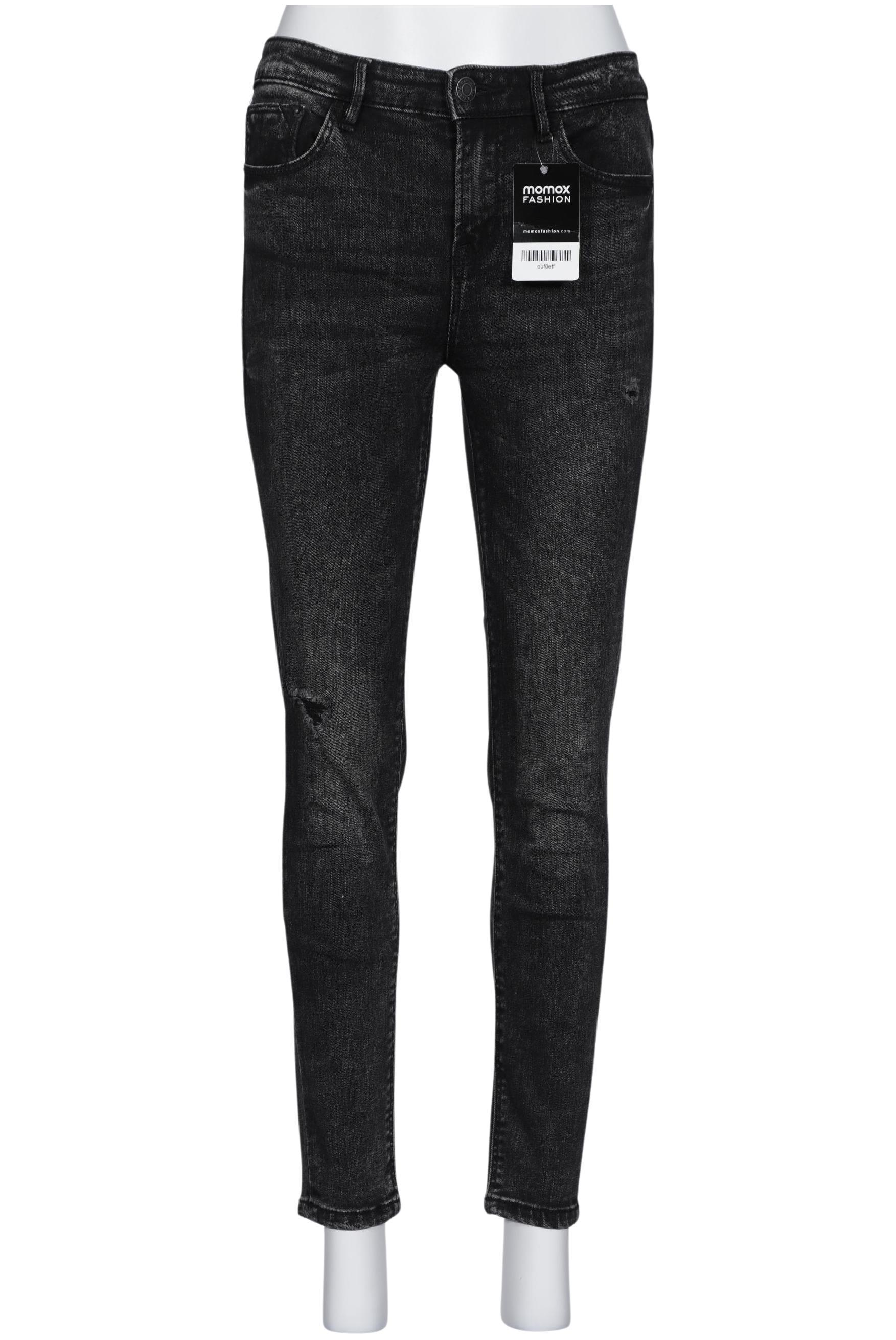 

Stradivarius Damen Jeans, schwarz, Gr. 38