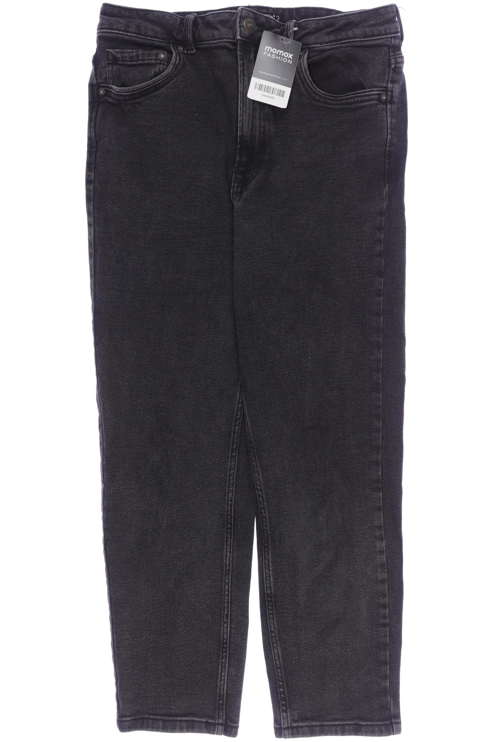 

Stradivarius Damen Jeans, schwarz, Gr. 42