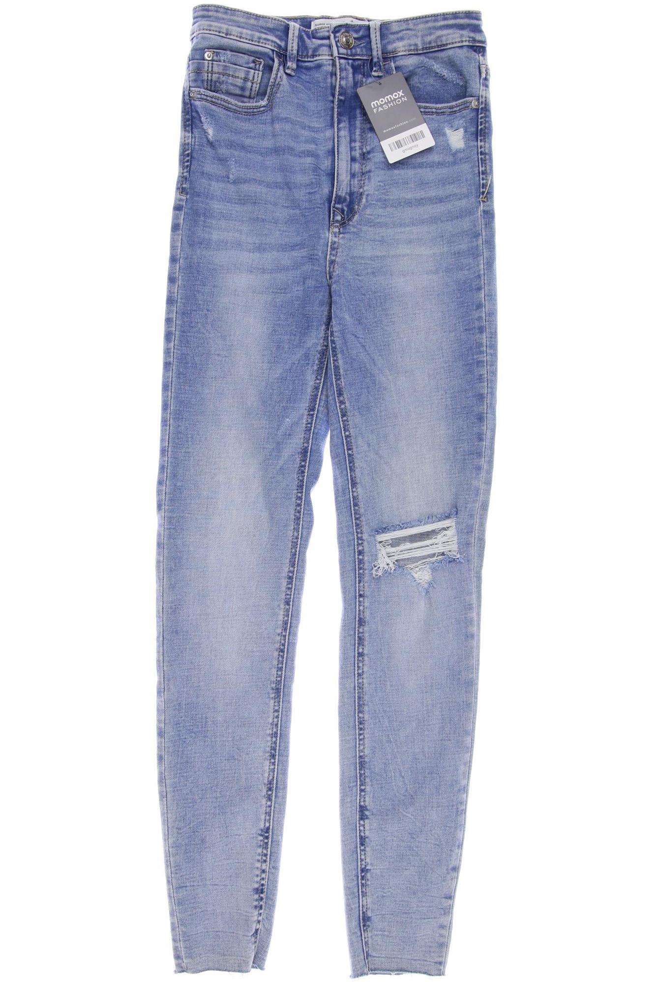 

Stradivarius Damen Jeans, blau