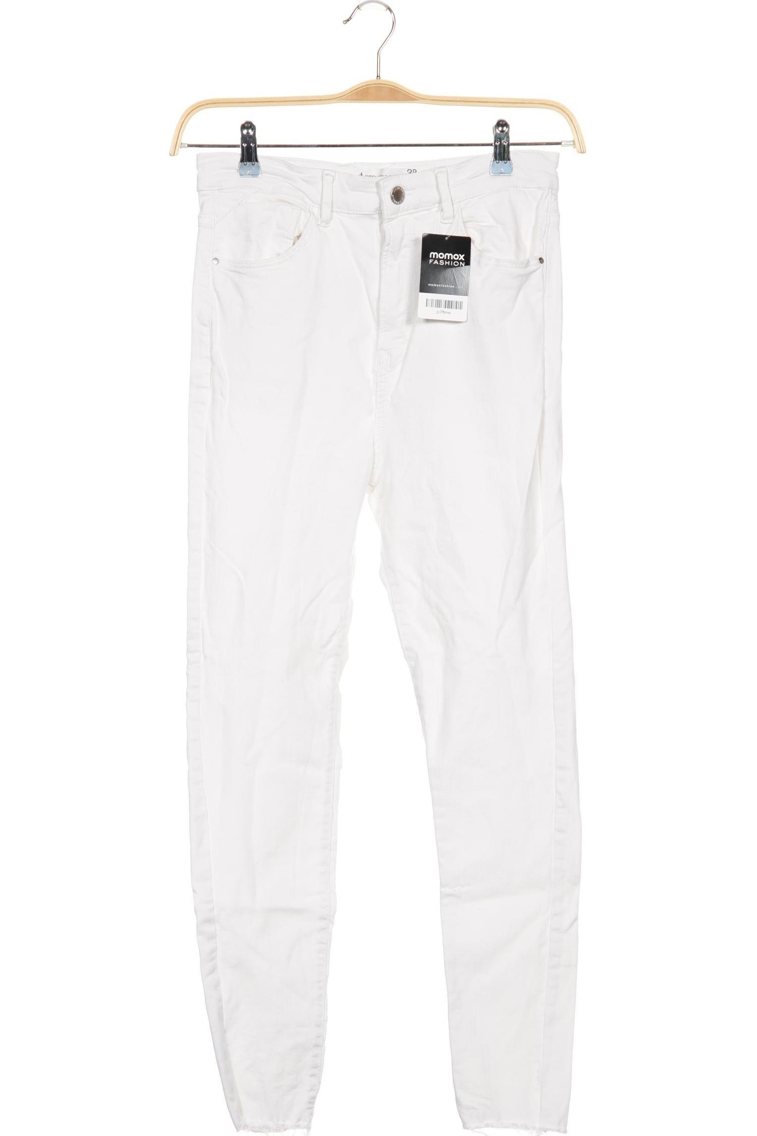 

Stradivarius Damen Jeans, weiß, Gr. 38