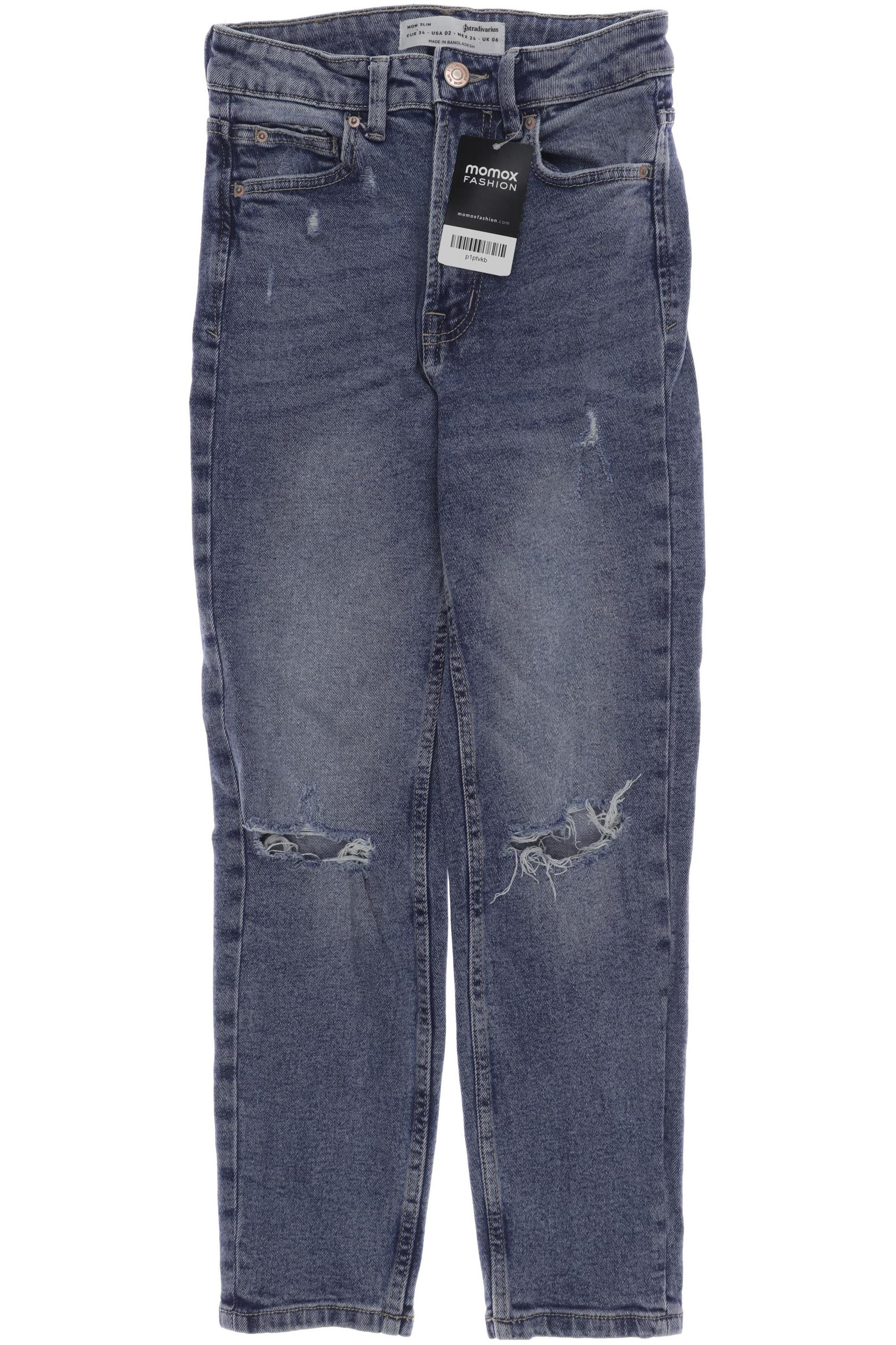 

Stradivarius Damen Jeans, blau