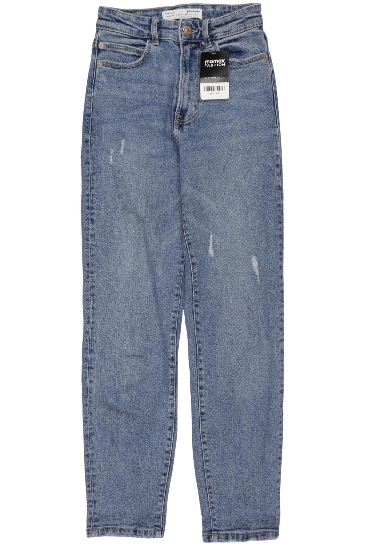 

Stradivarius Damen Jeans, blau, Gr. 32