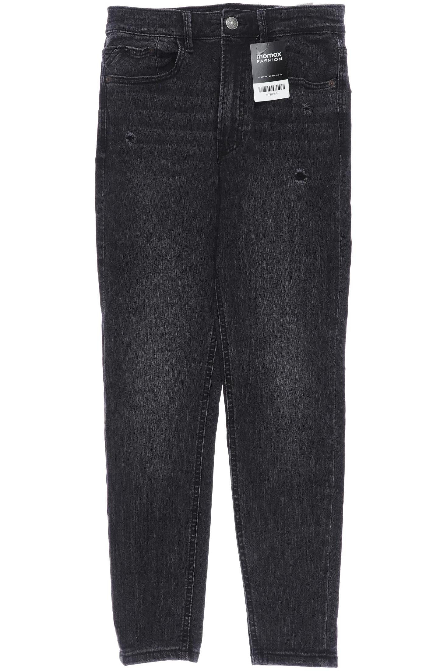 

Stradivarius Damen Jeans, schwarz, Gr. 38