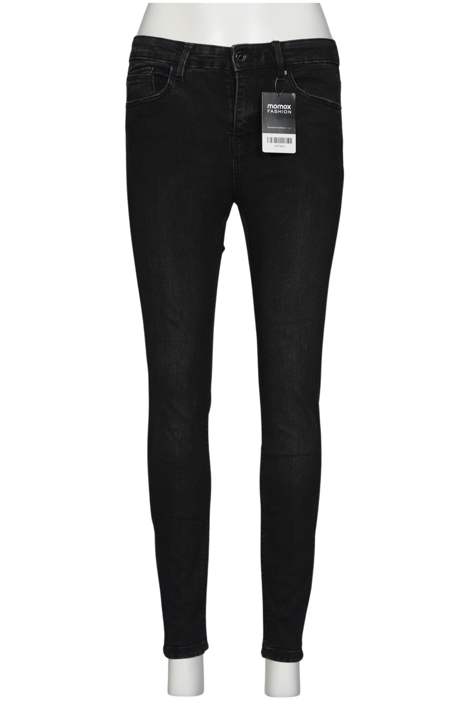 

Stradivarius Damen Jeans, schwarz, Gr. 38