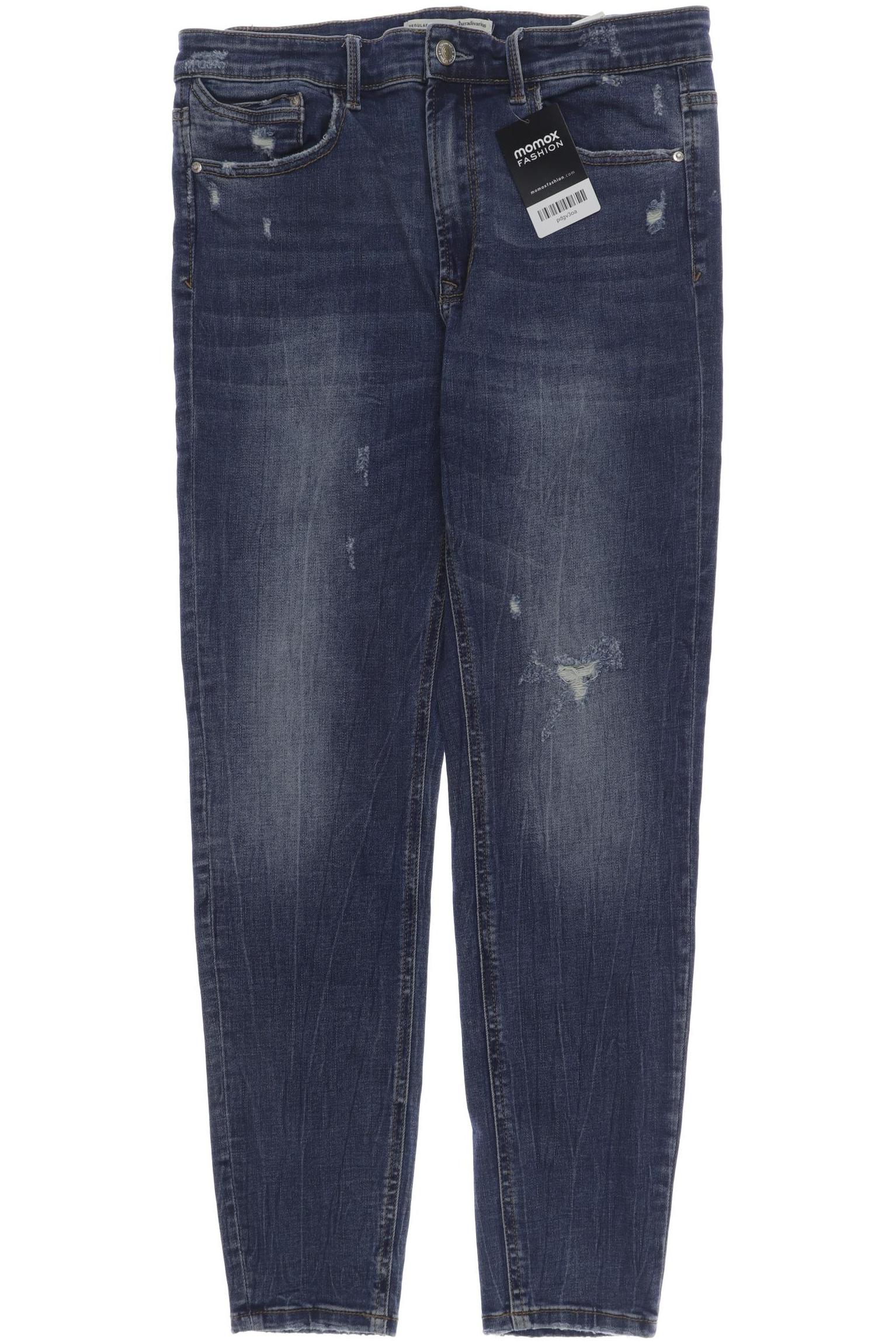 

Stradivarius Damen Jeans, blau