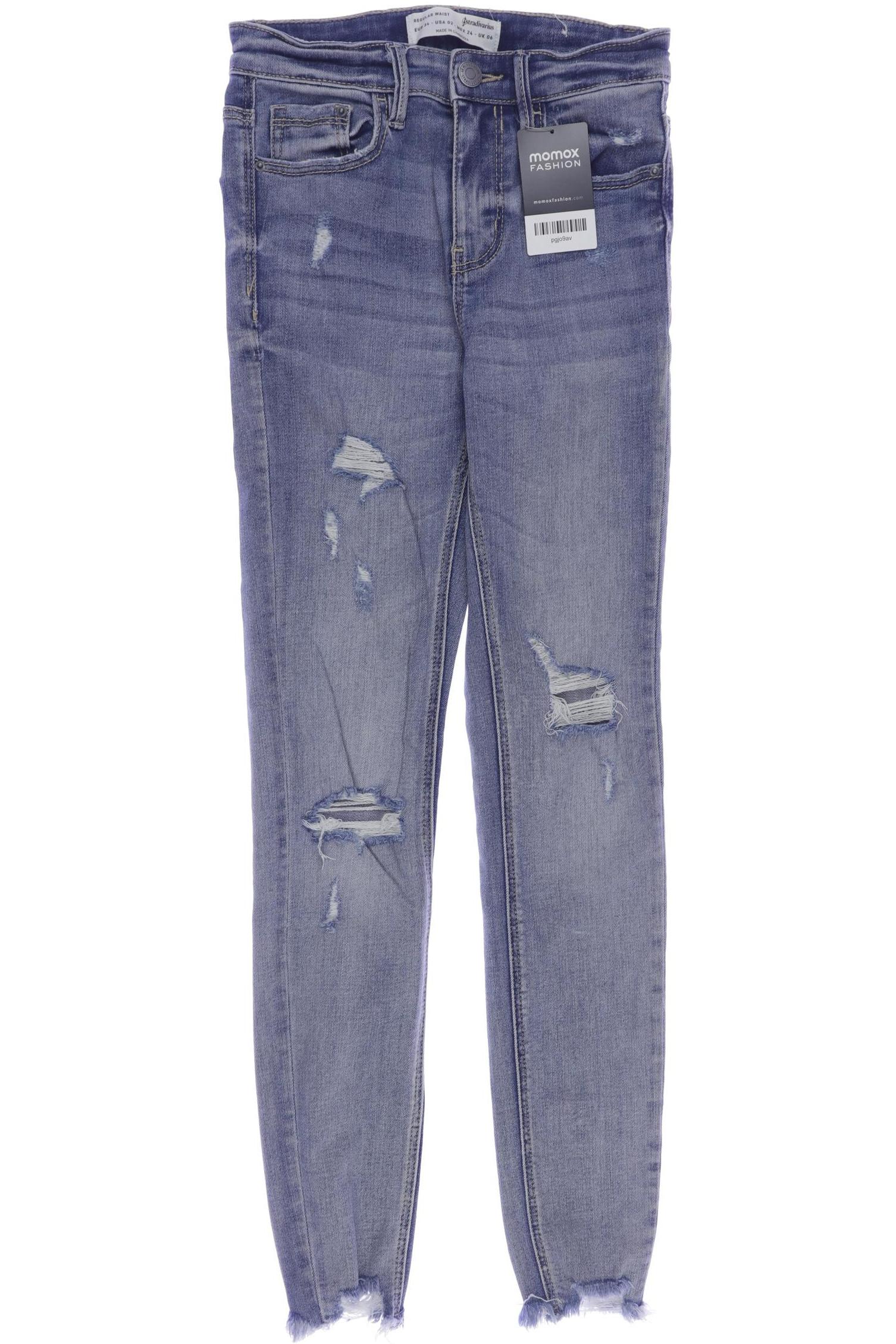 

Stradivarius Damen Jeans, blau, Gr. 34