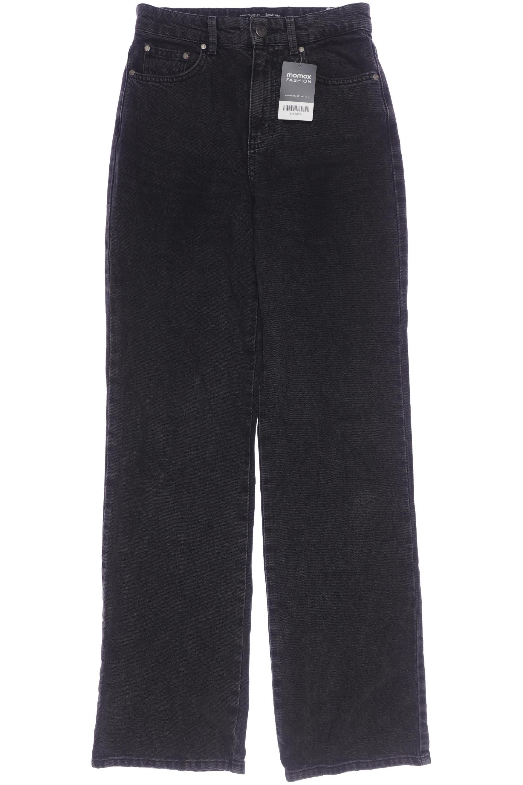 

Stradivarius Damen Jeans, grau, Gr. 34