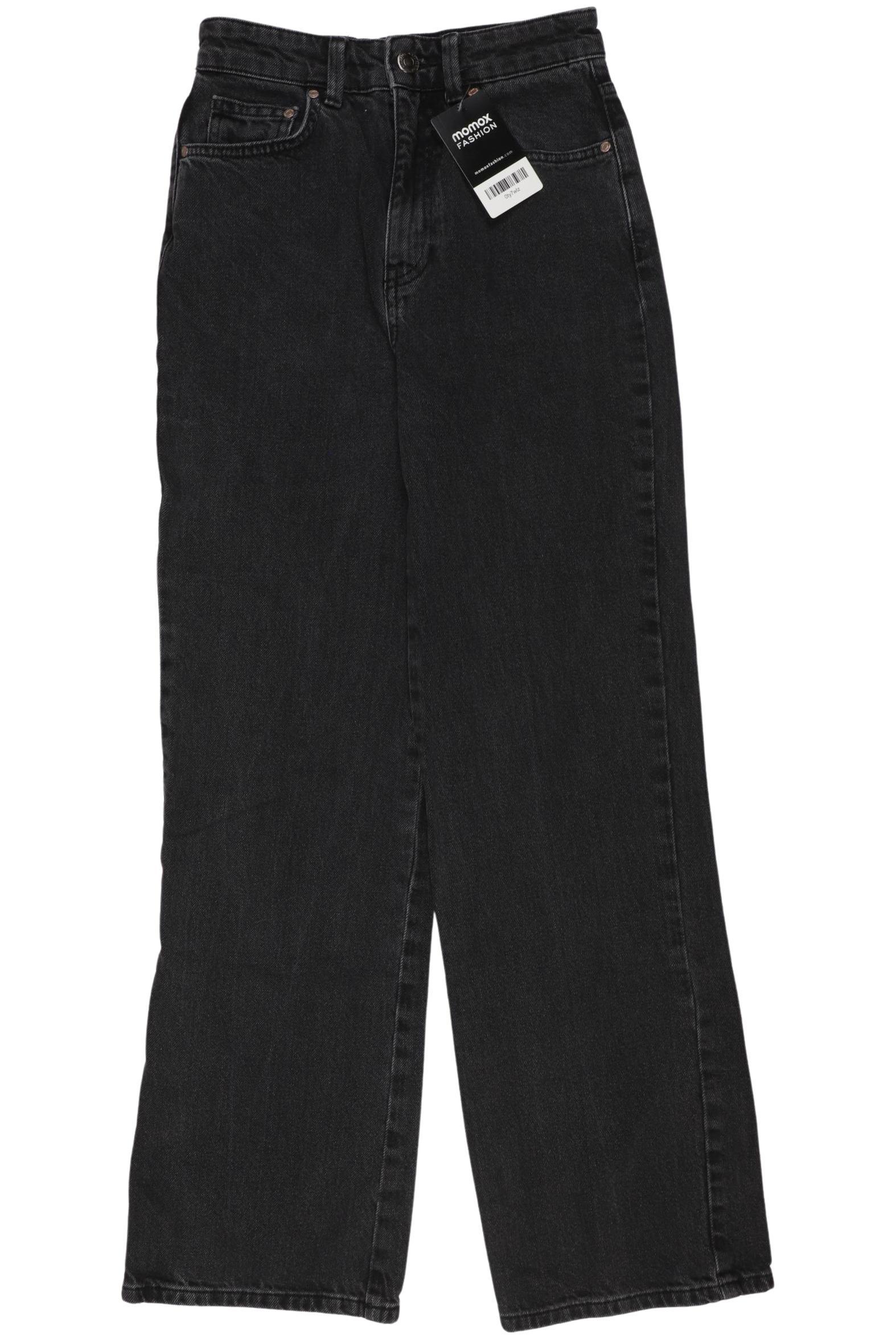 

Stradivarius Damen Jeans, schwarz, Gr. 32