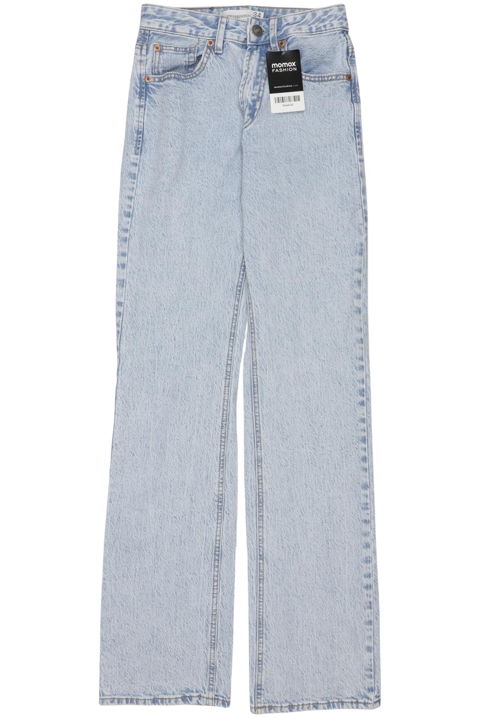 

Stradivarius Damen Jeans, hellblau, Gr. 34