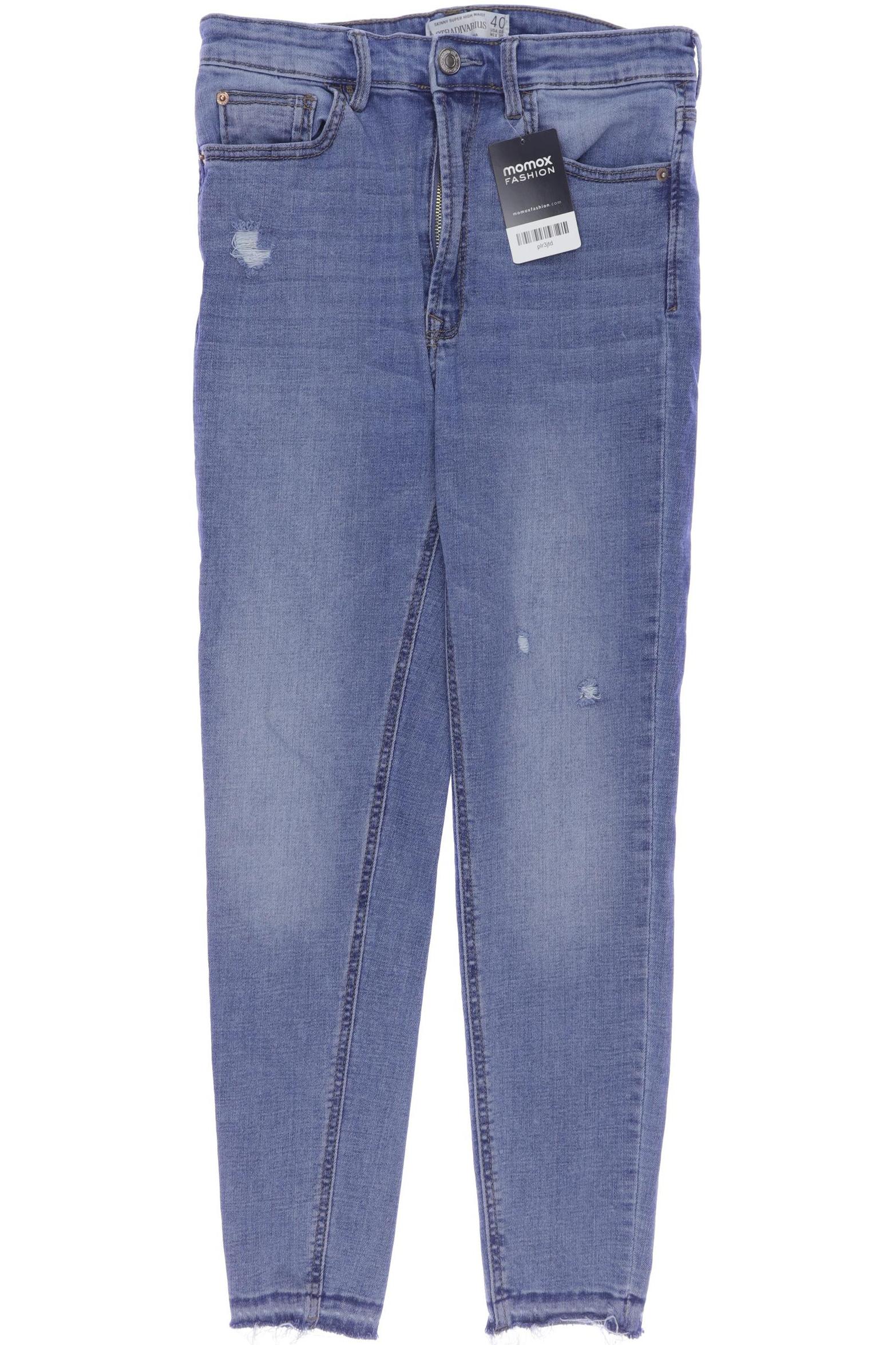 

Stradivarius Damen Jeans, blau, Gr. 40