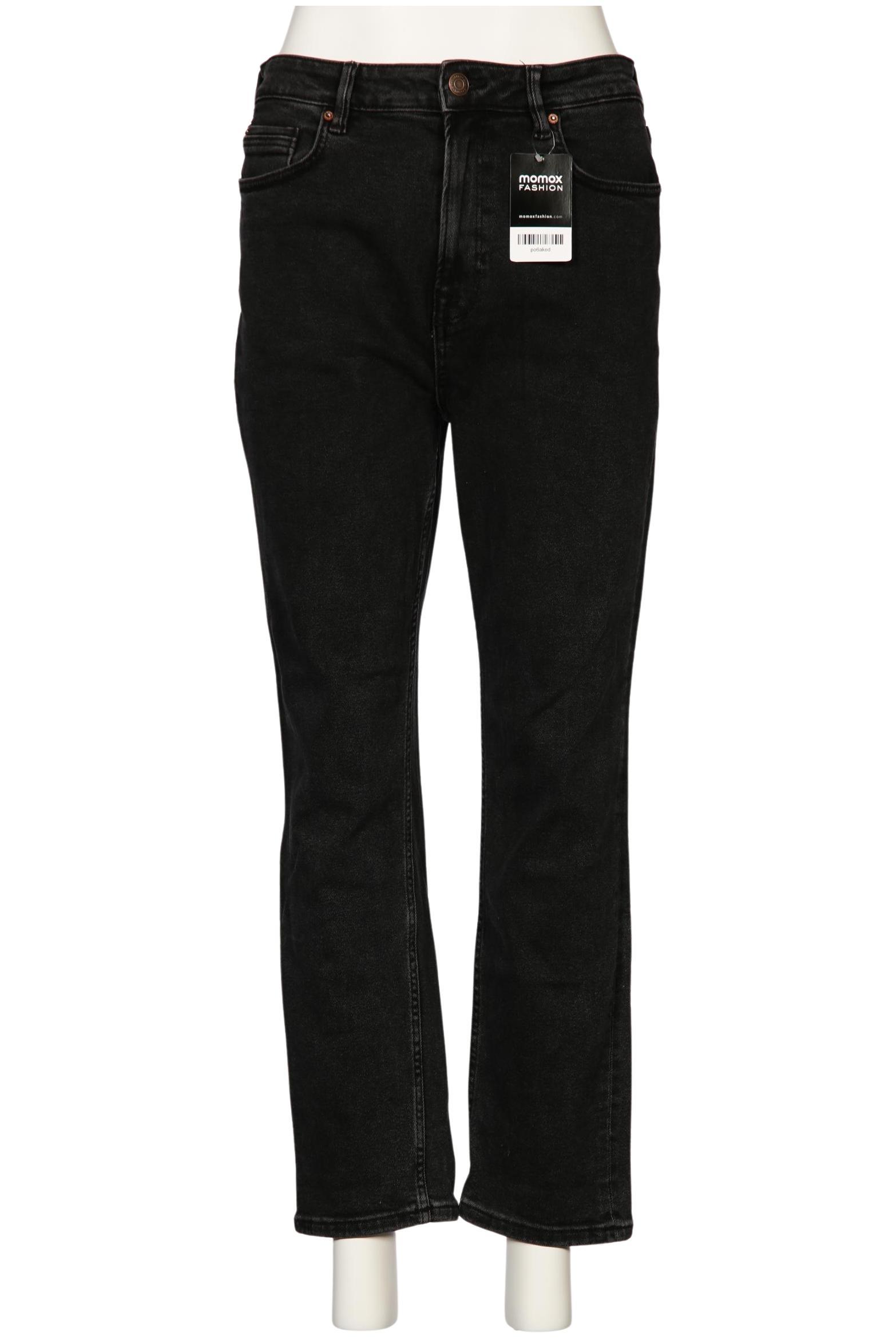

Stradivarius Damen Jeans, schwarz, Gr. 42