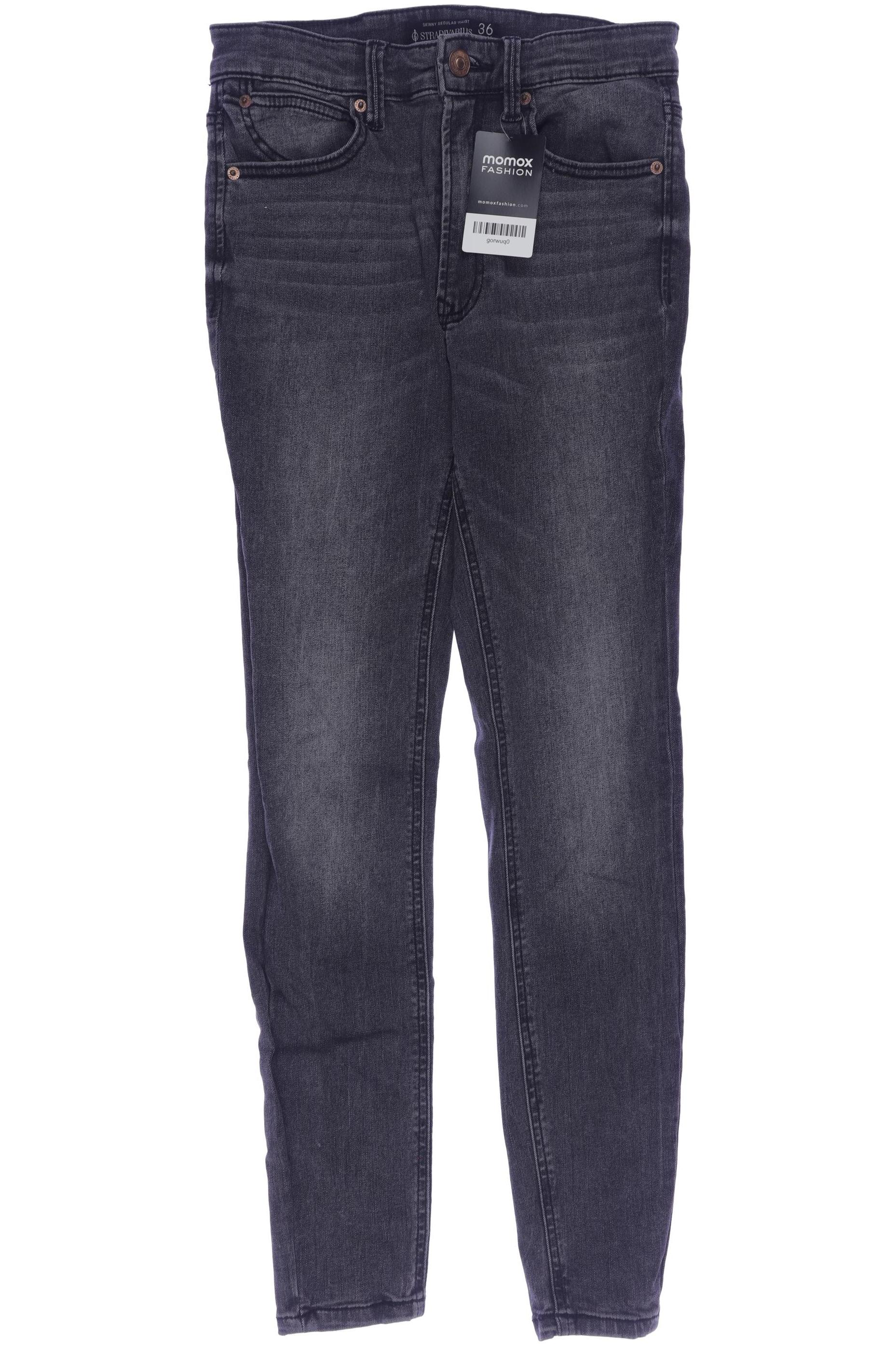 

Stradivarius Damen Jeans, grau, Gr. 36