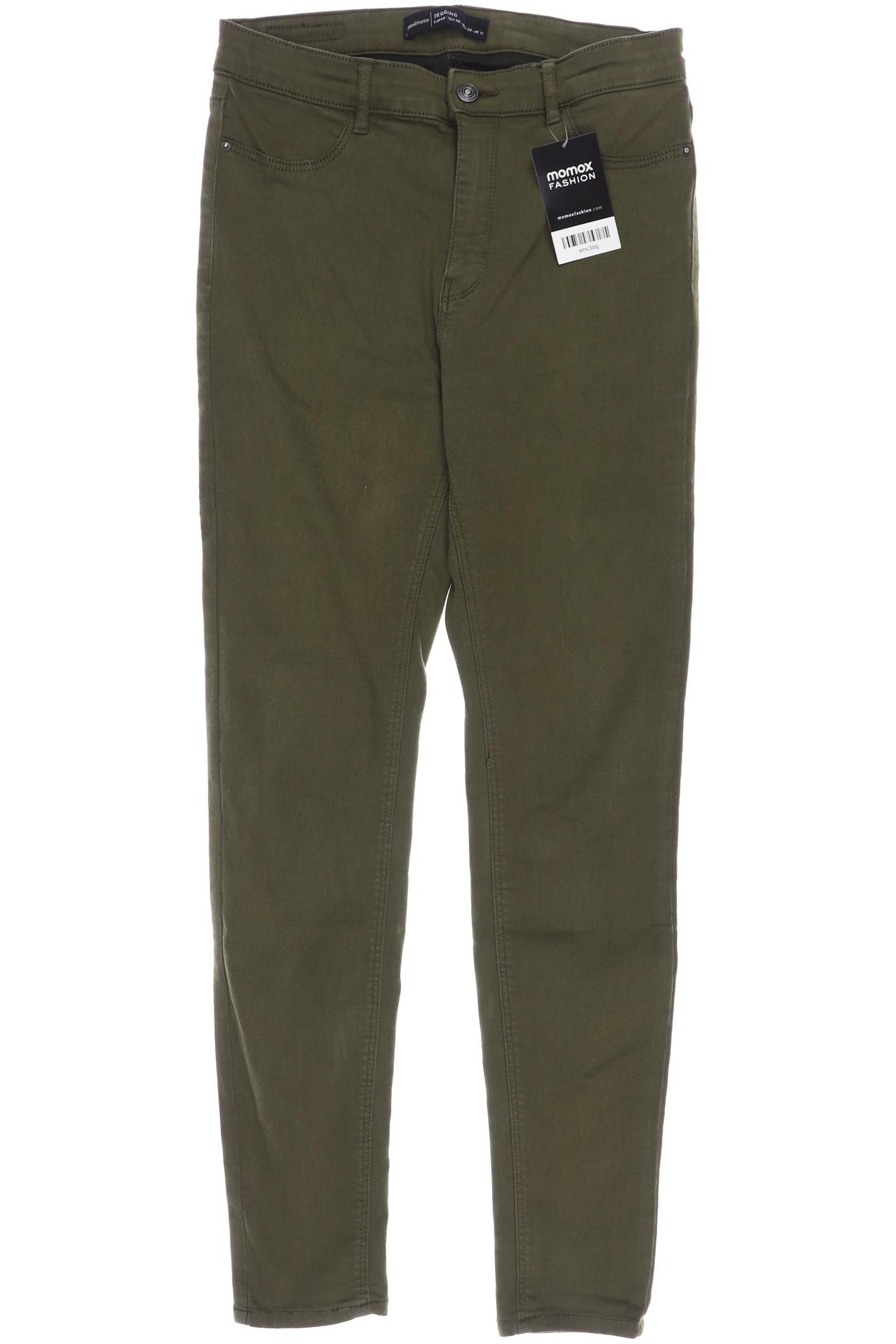 

Stradivarius Damen Jeans, grün, Gr. 40