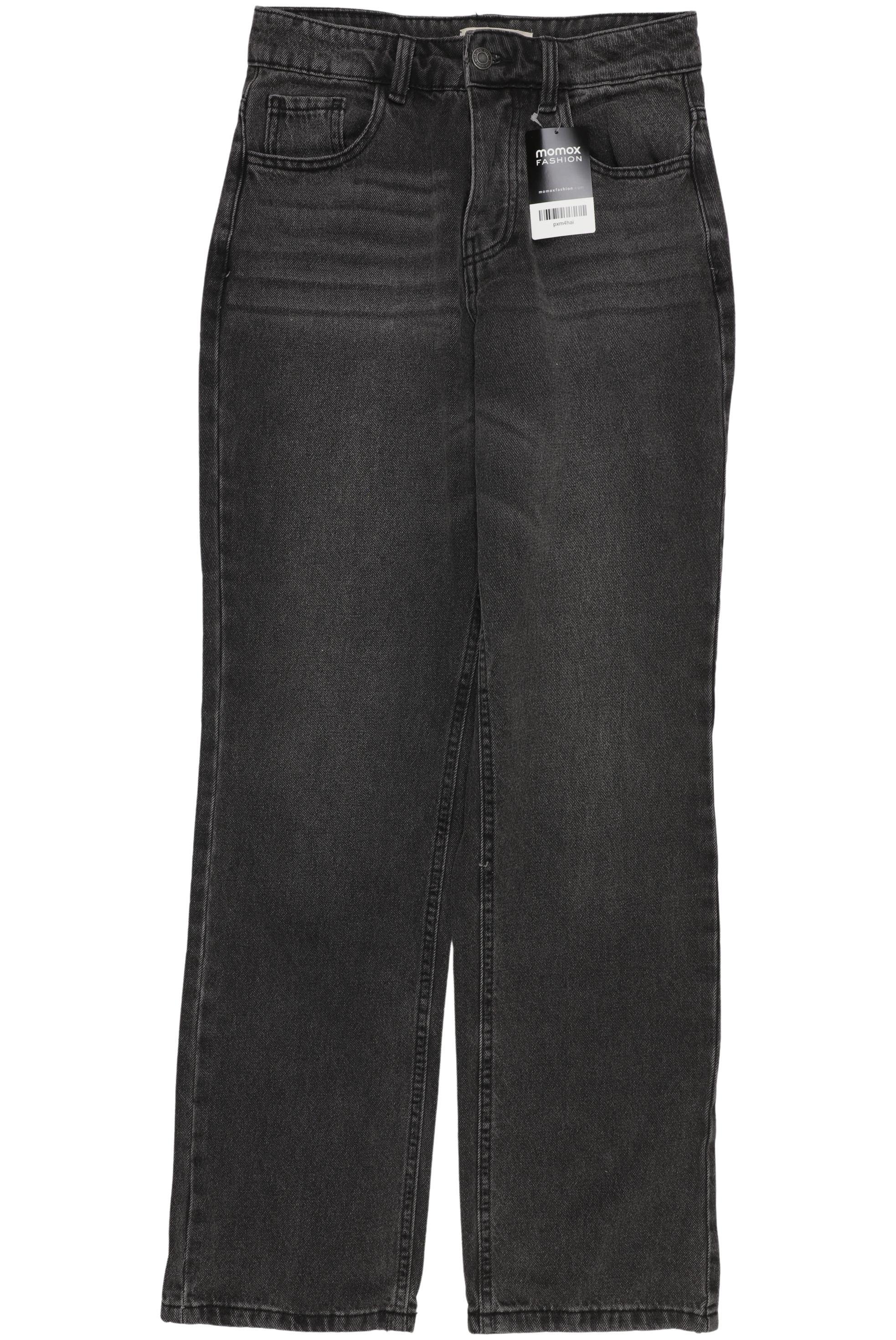 

Stradivarius Damen Jeans, grau, Gr. 24